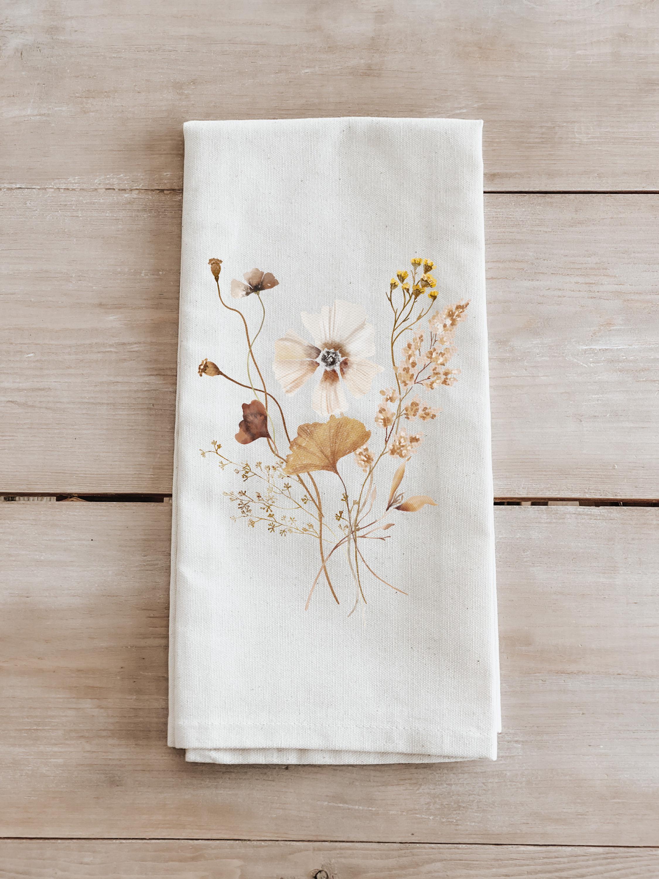 Tea Towel - Autumn Bouquet