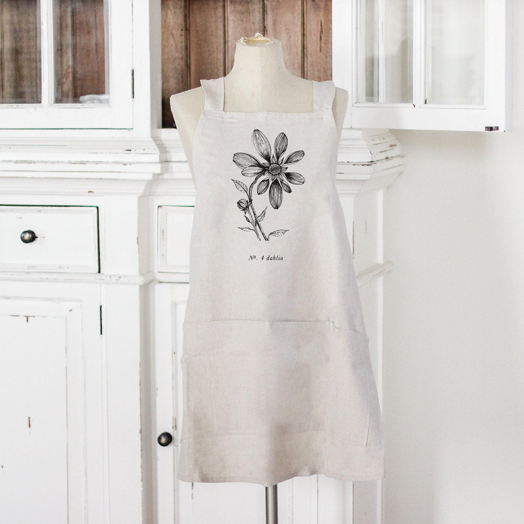 Aprons - Botanical Flowers