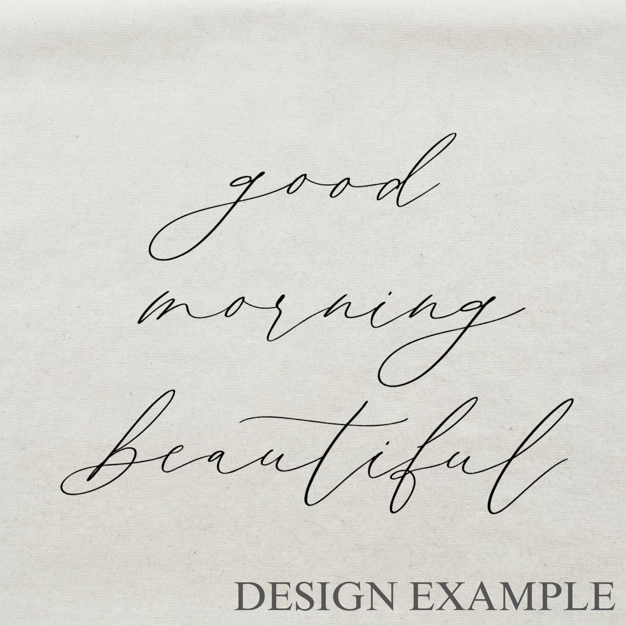 Aprons - Good Morning Beautiful