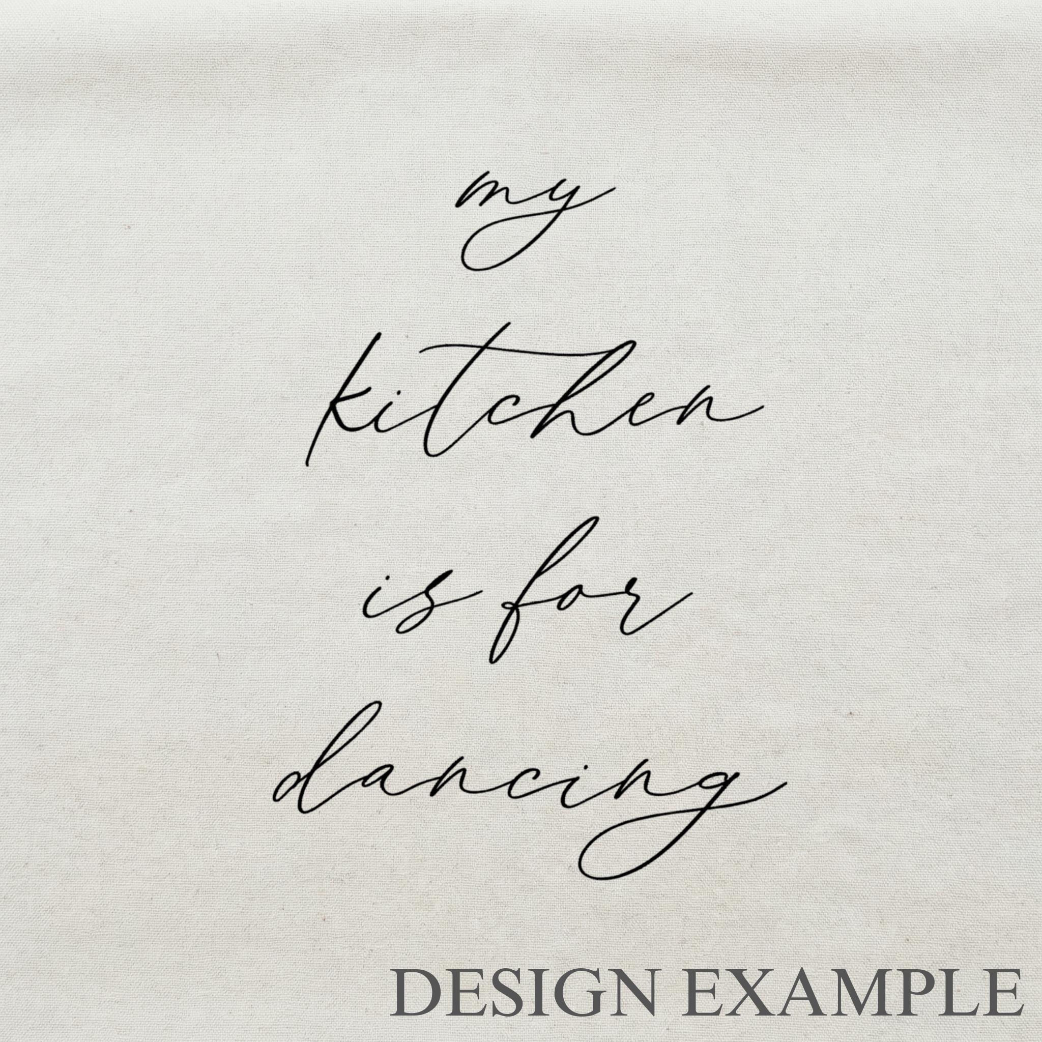 Aprons - My Kitchen is For Dancing