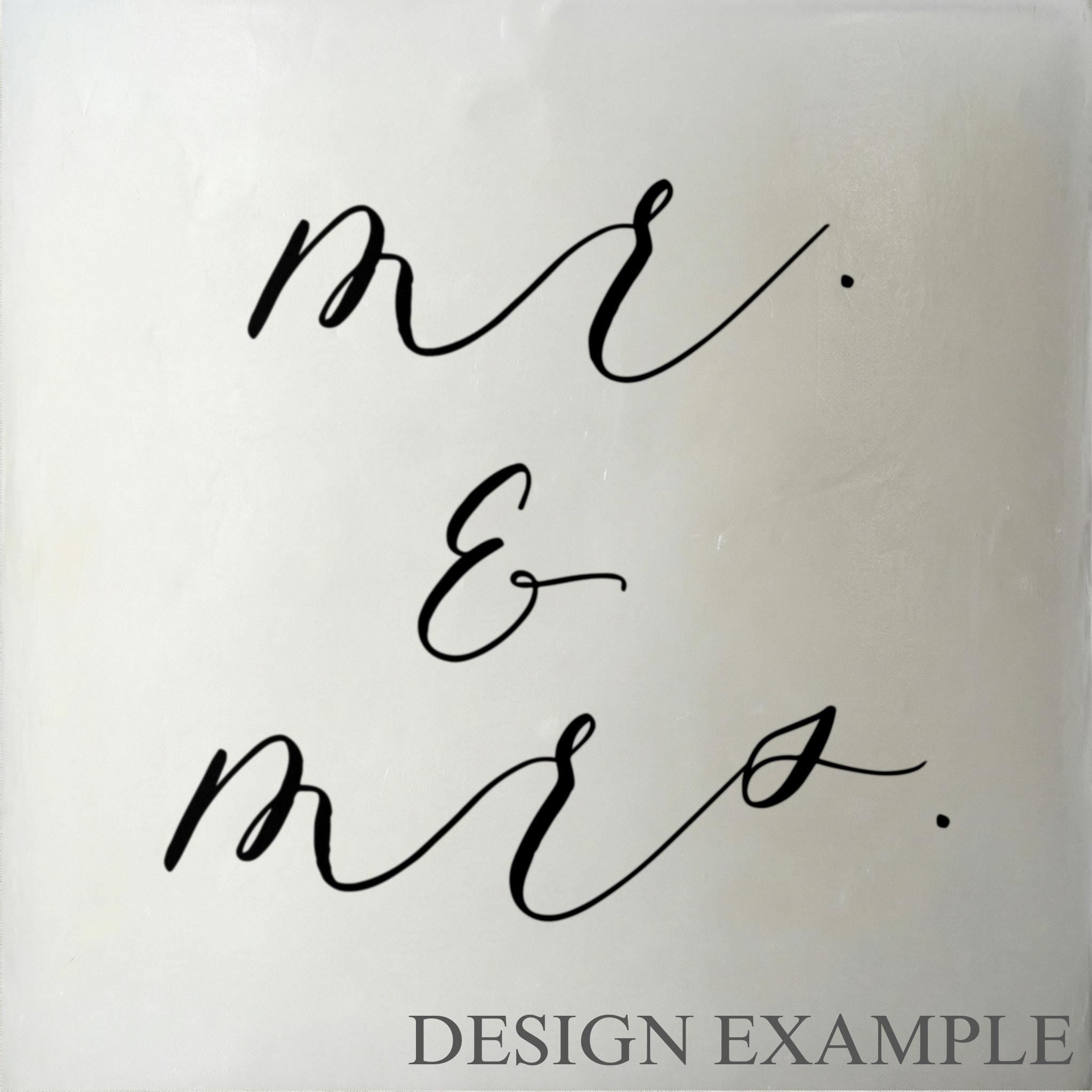 Candles - Mr and Mrs