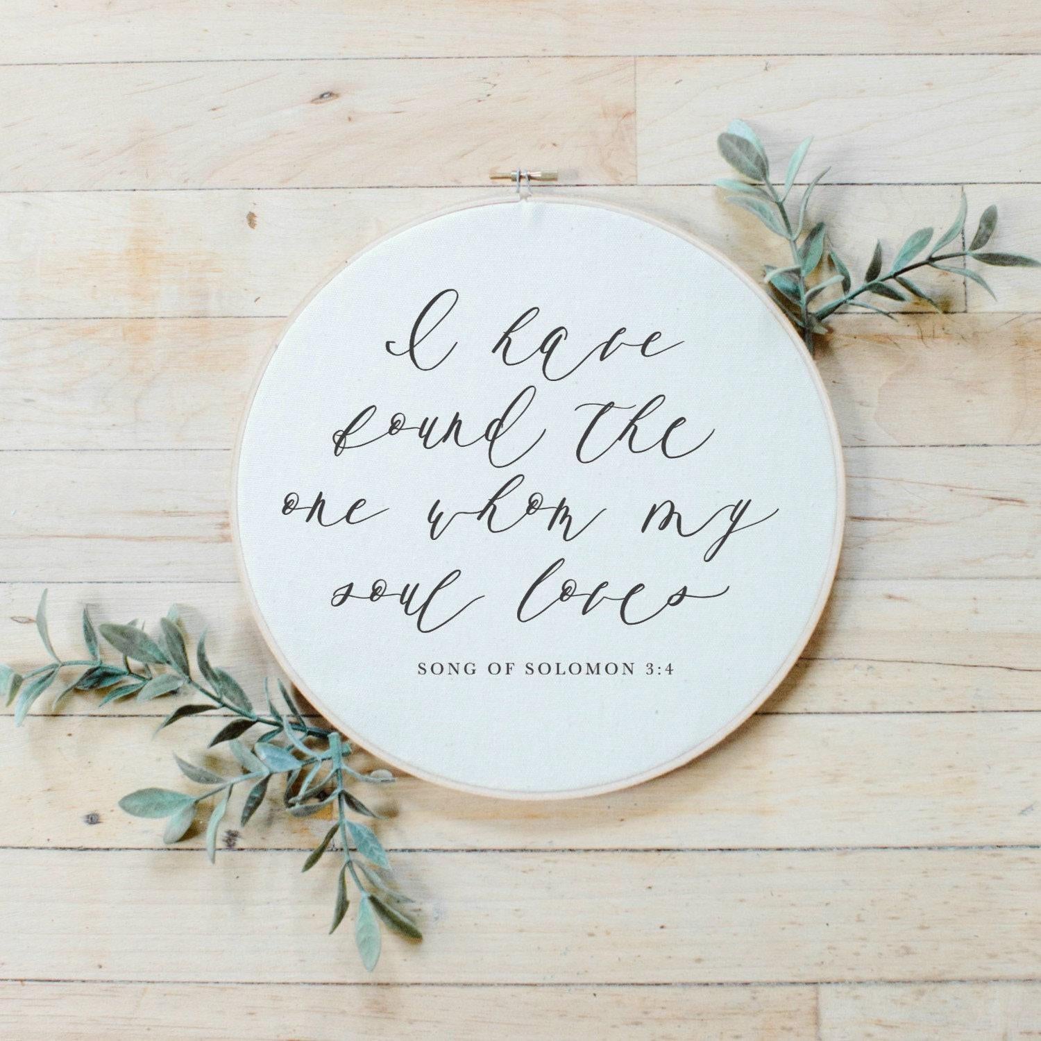 Embroidery Hoops - I Have Found the One