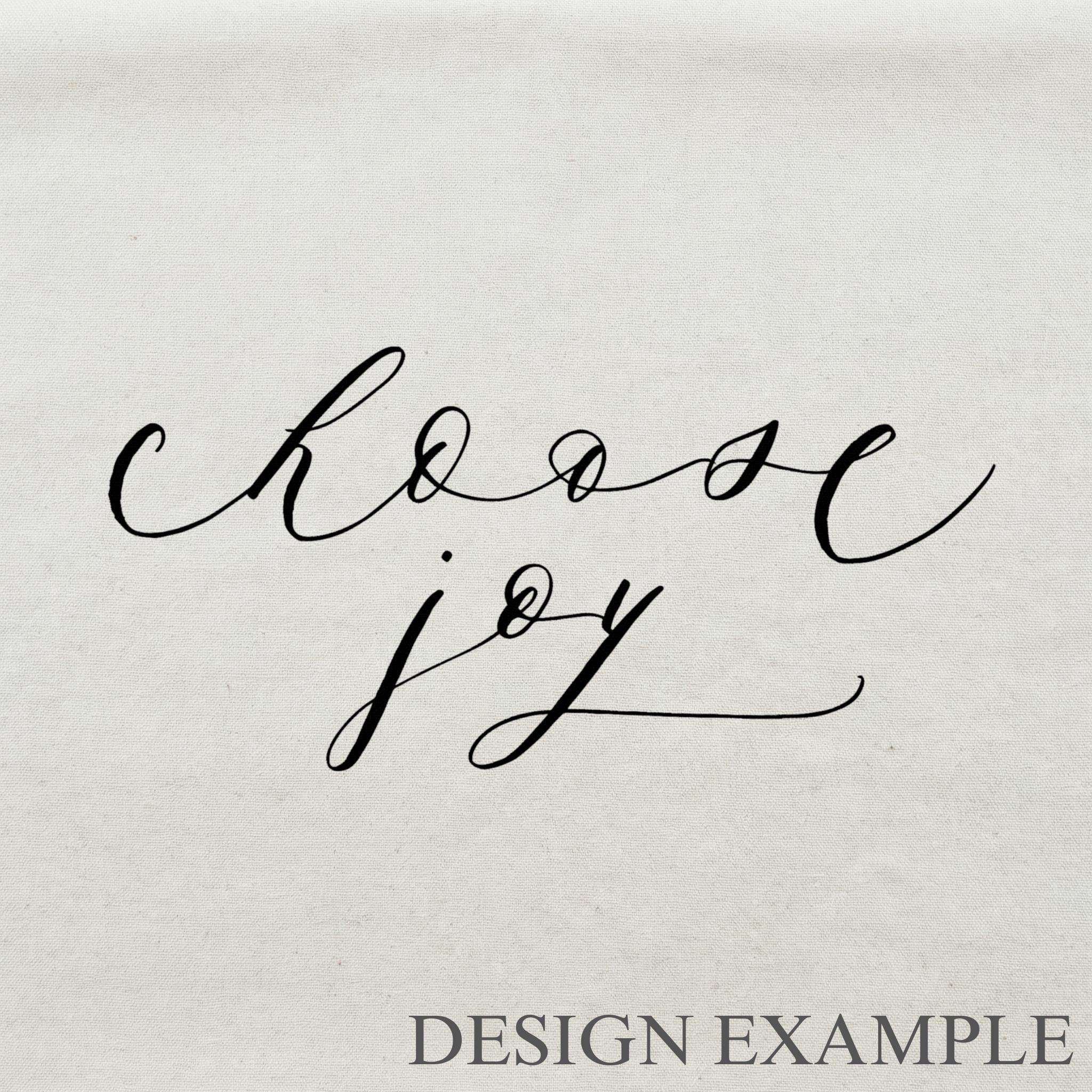 Embroidery Hoops - Choose Joy