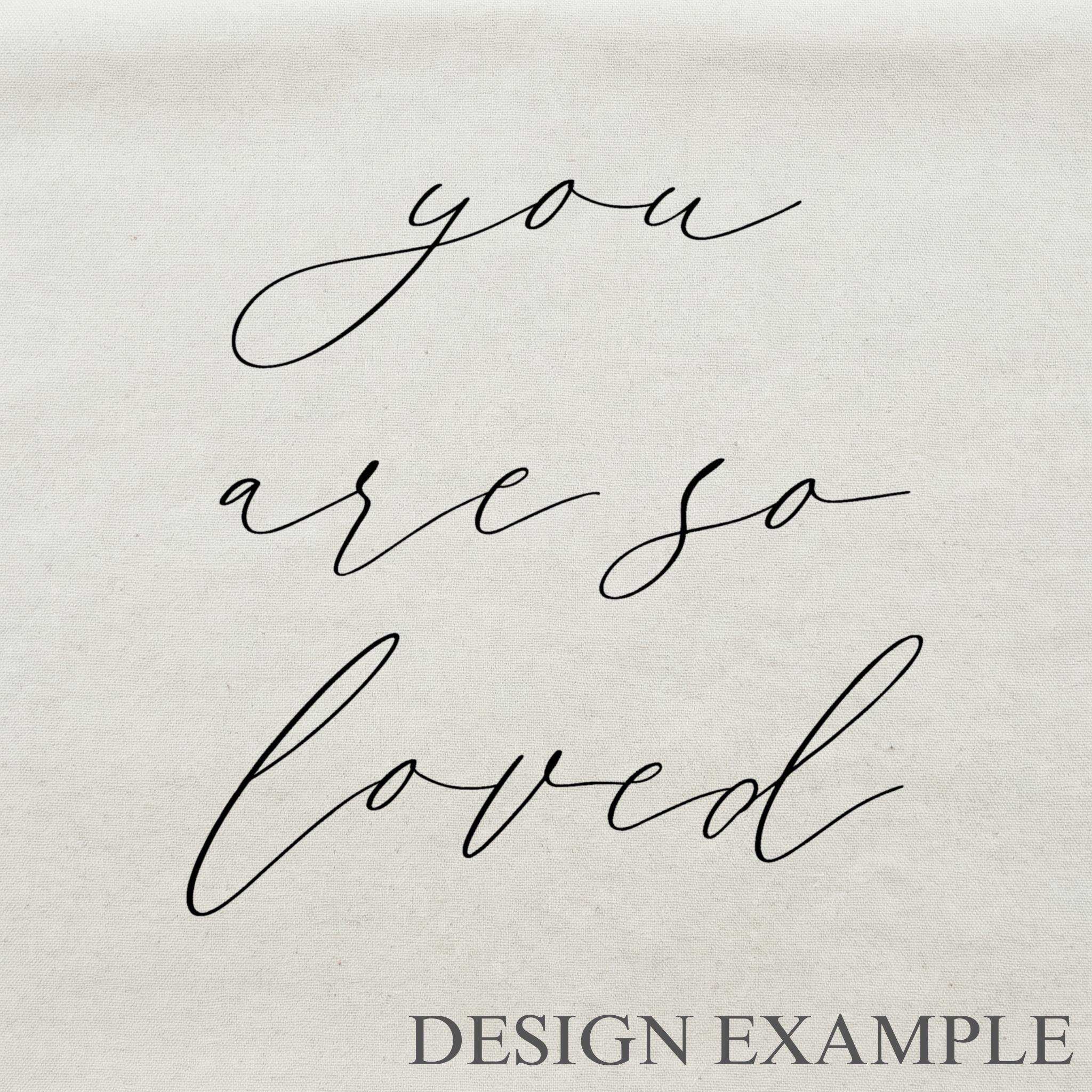 Embroidery Hoops - You Are So Loved