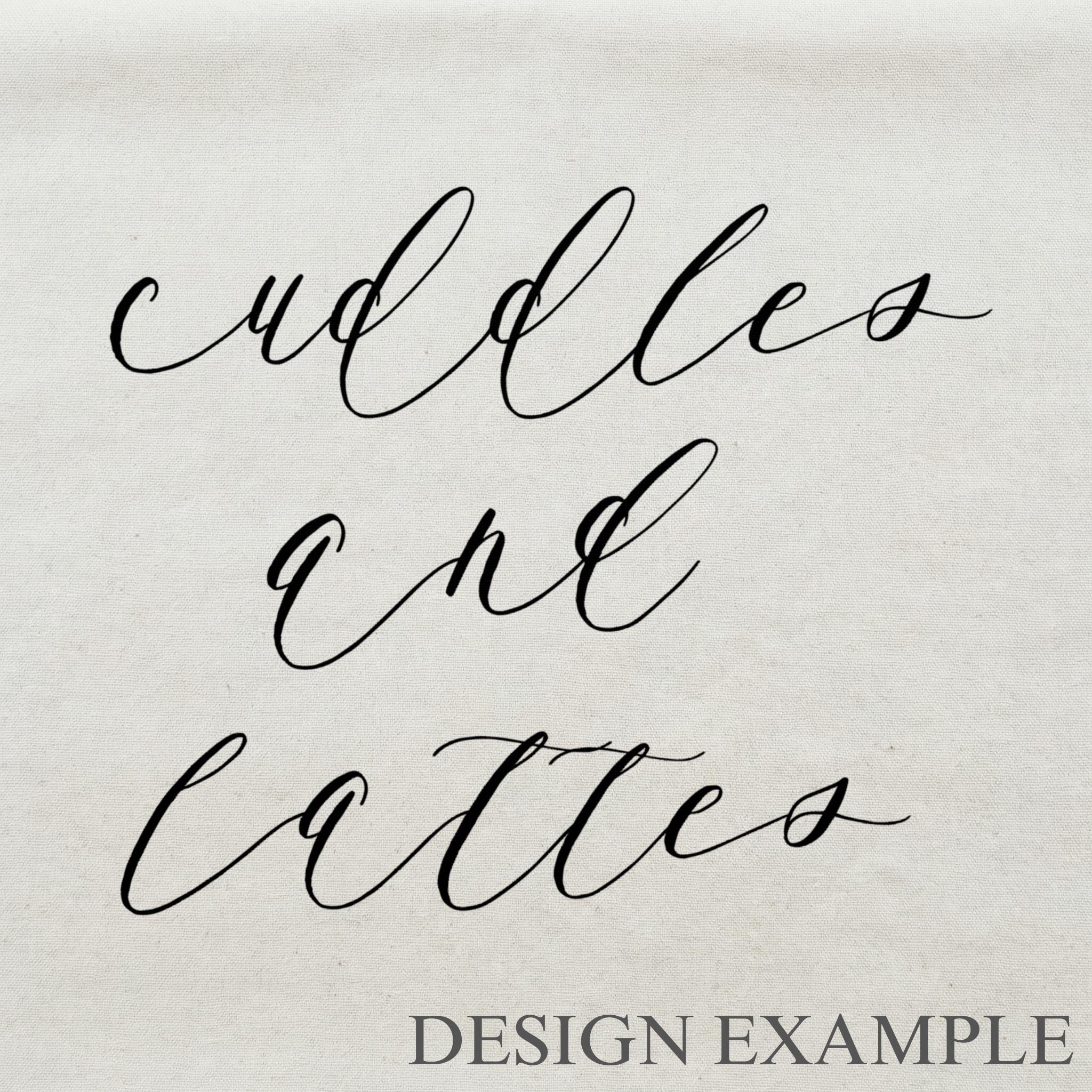 Embroidery Hoops - Cuddles and Lattes