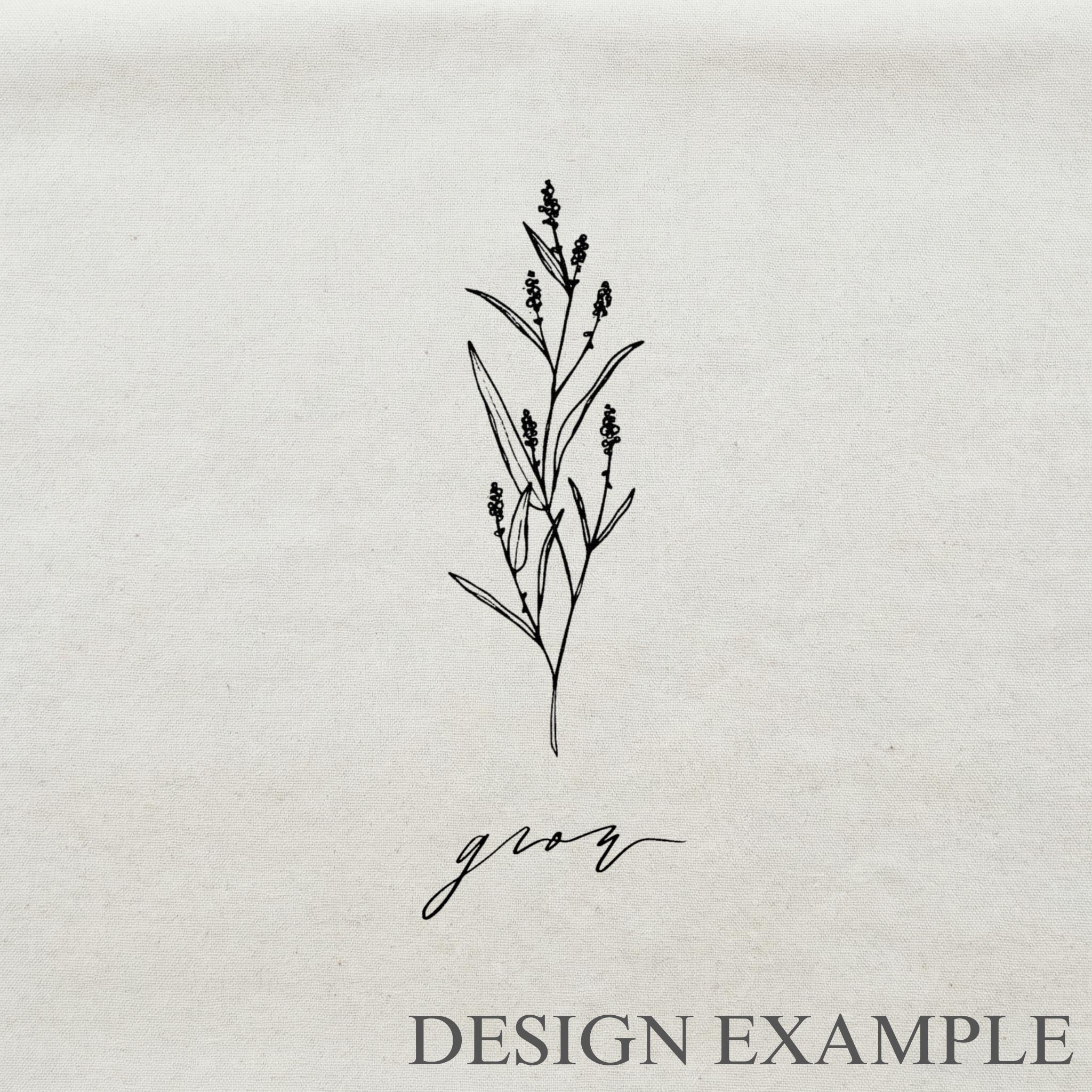 Embroidery Hoops - Grow Wildflower