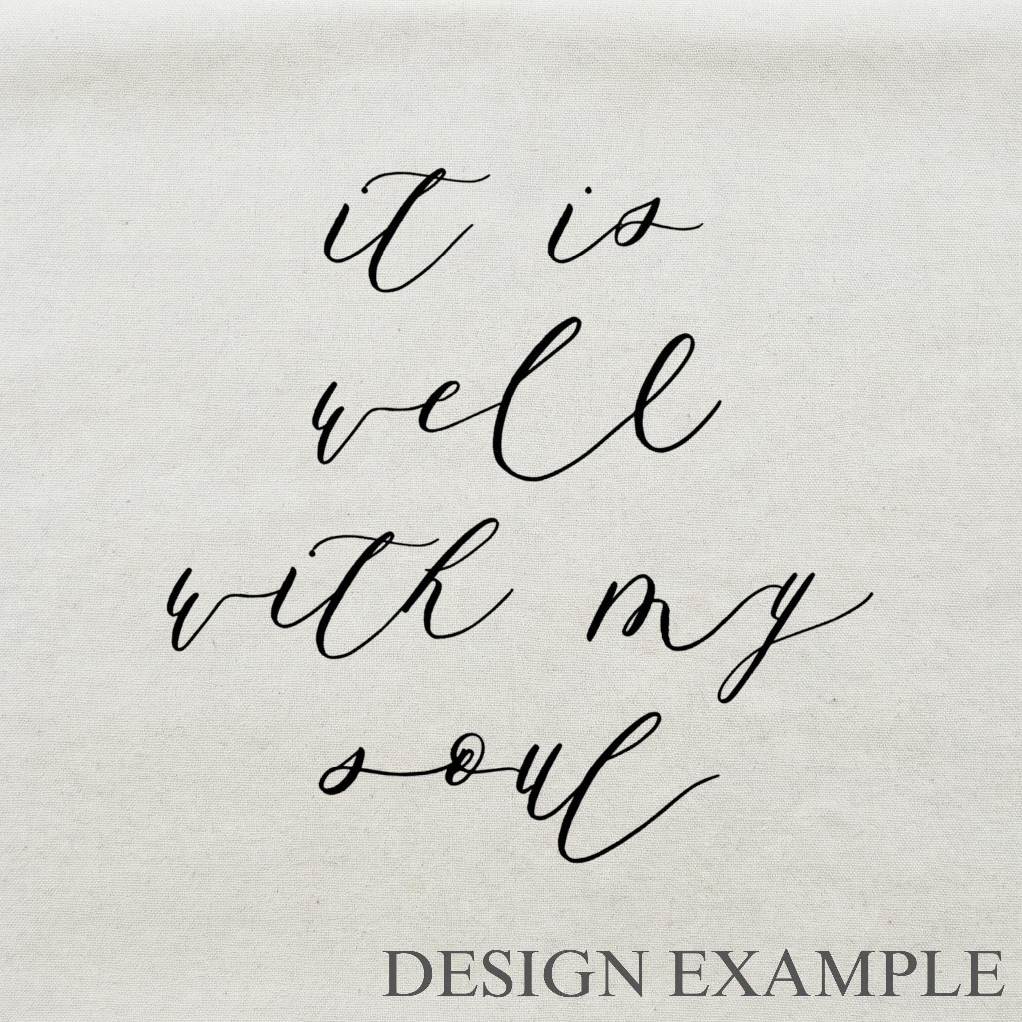 Tea Towel - It Is Well With My Soul