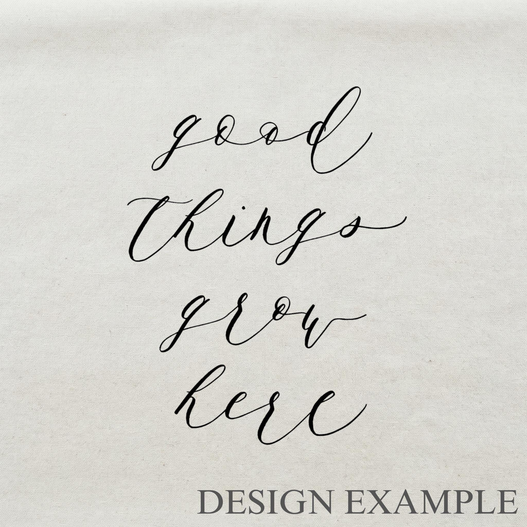 Tea Towel - Good Things Grow Here