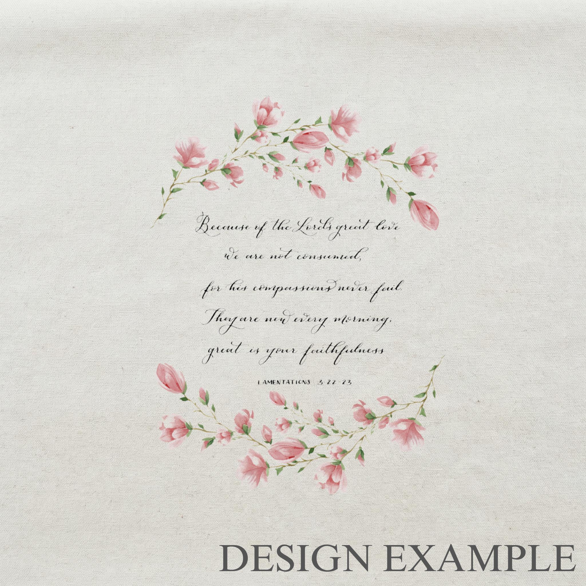 Tea Towel - Lamentations 3