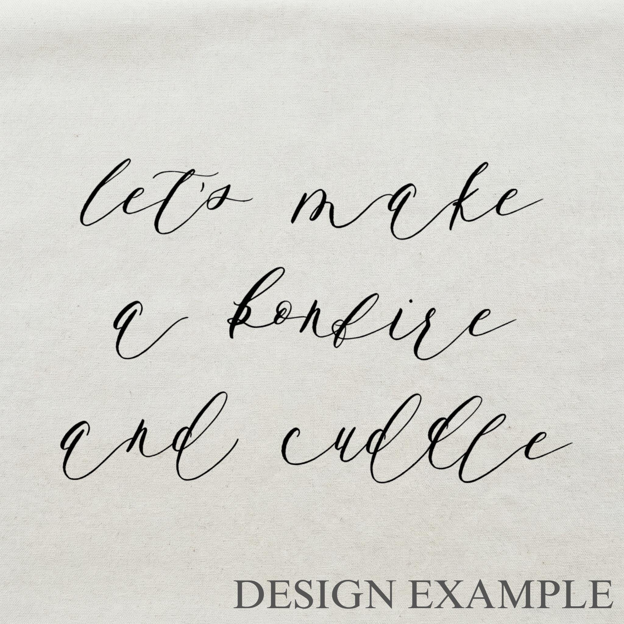 Tea Towel - Lets Make A Bonfire