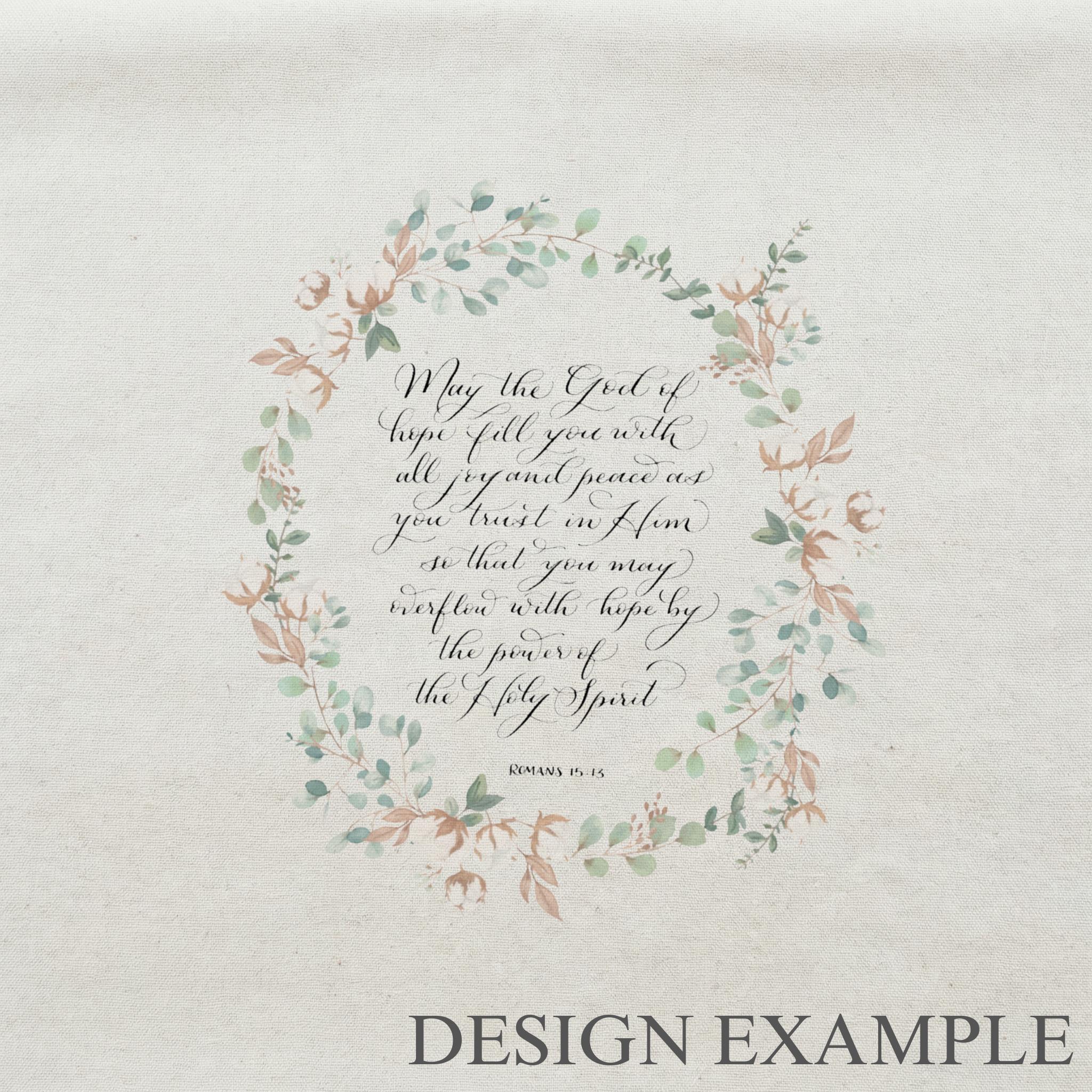 Tea Towel - Romans 15