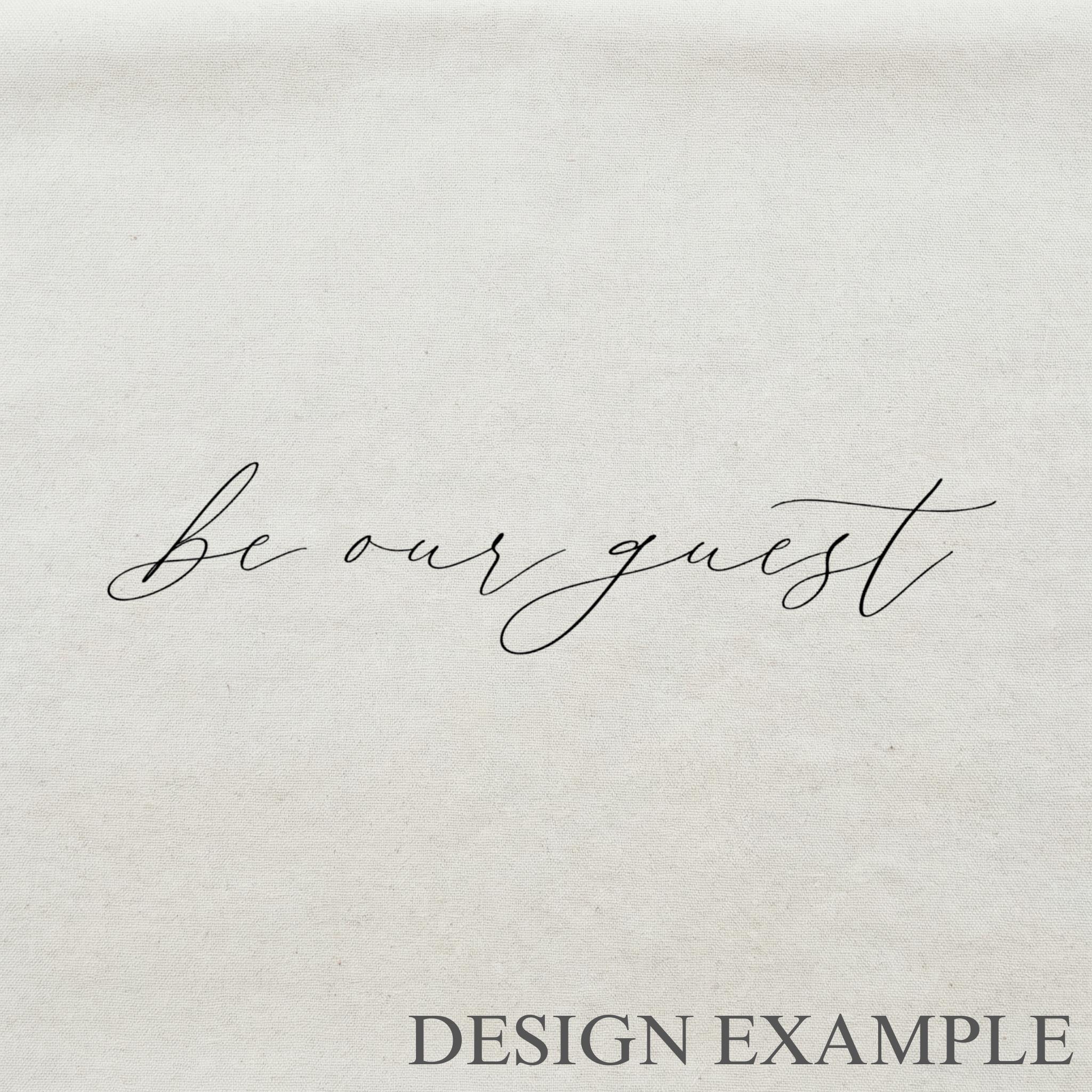 Lumbar Pillows - Be Our Guest