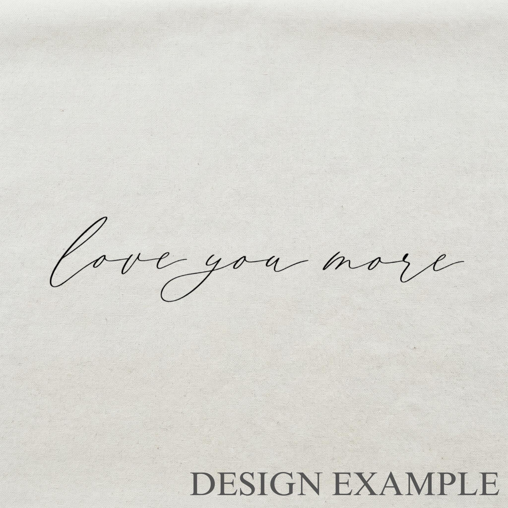 Lumbar Pillows - Love You More