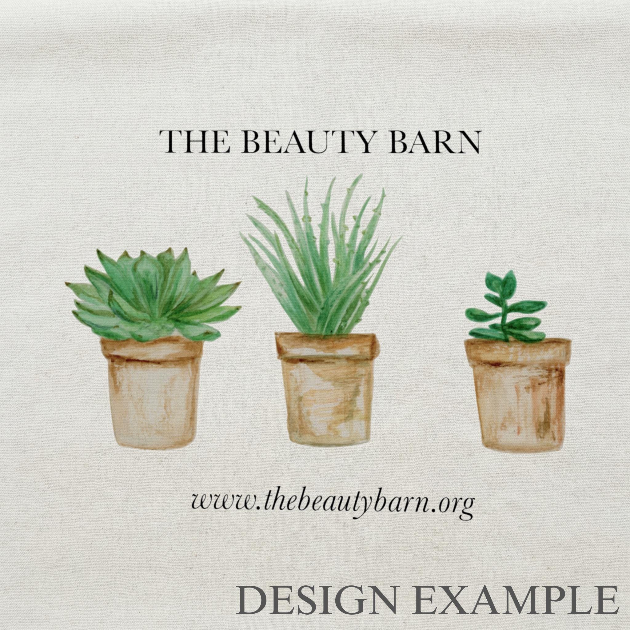 Lumbar Pillows - Potted Succulents