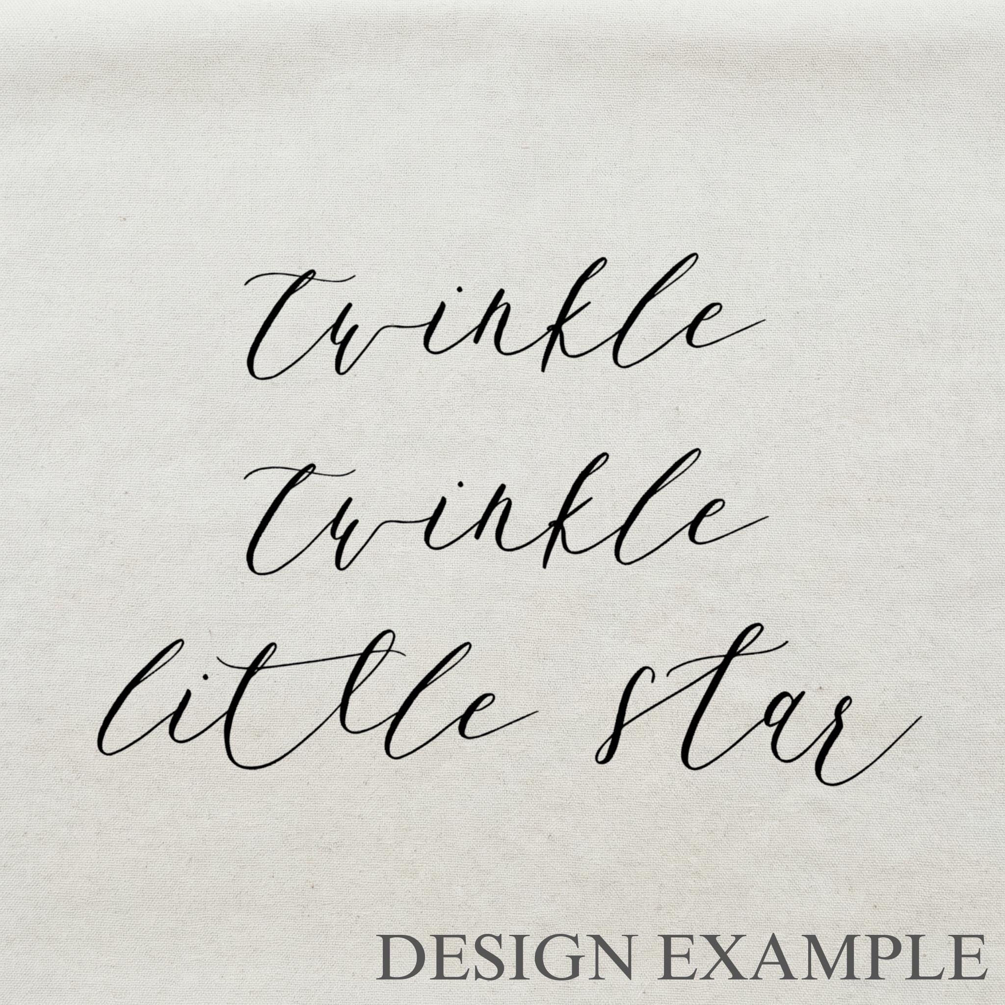 Lumbar Pillows - Twinkle Twinkle