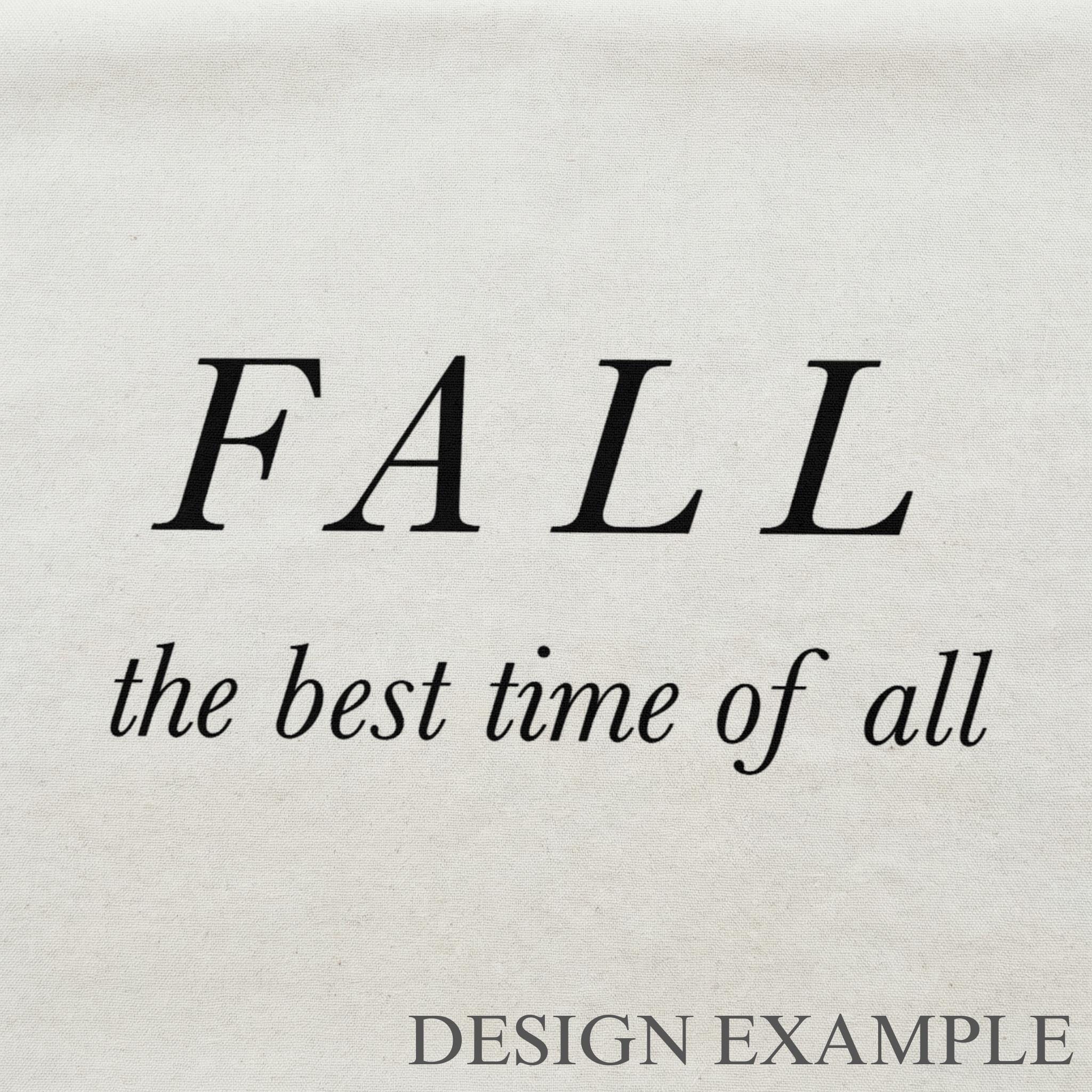 Makeup Bags - Fall the Best Time of All