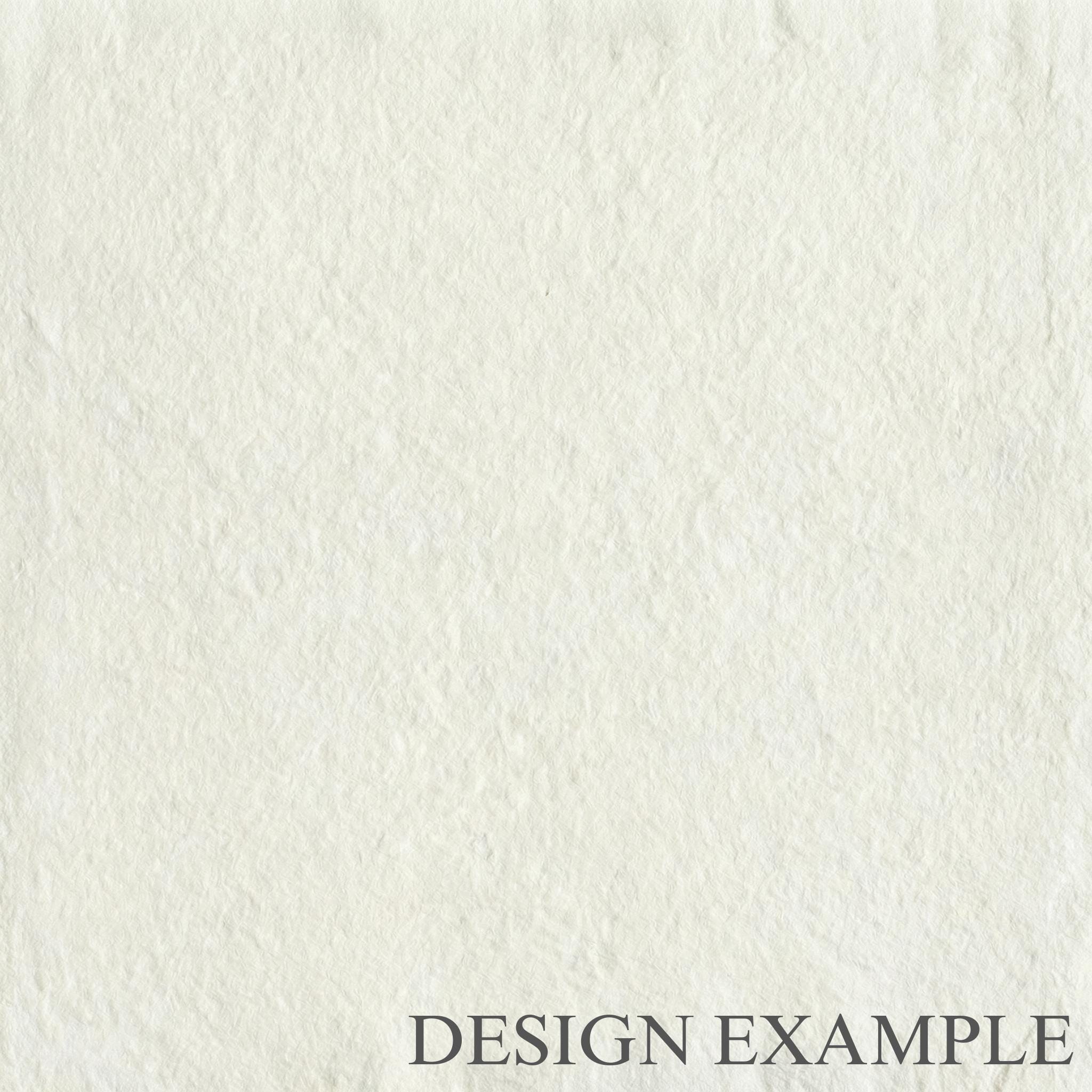 Glass Table Frames & Cards - Handcrafted Deckled Edge Paper