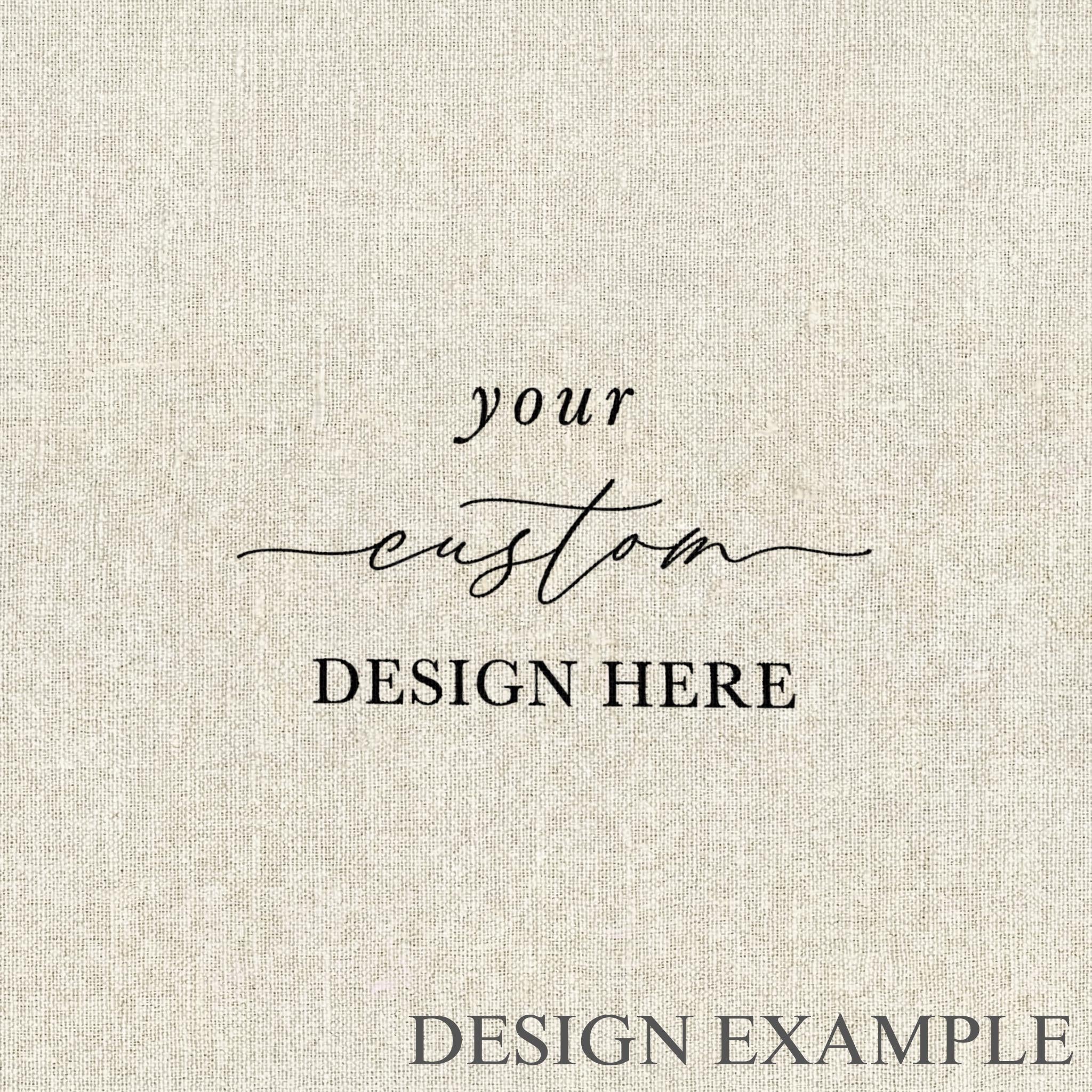 Custom Napkins - Custom Design