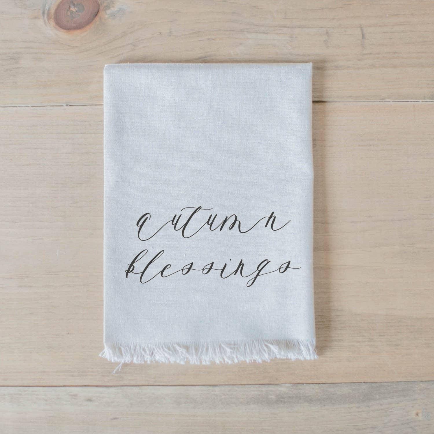 Napkins - Autumn Blessings