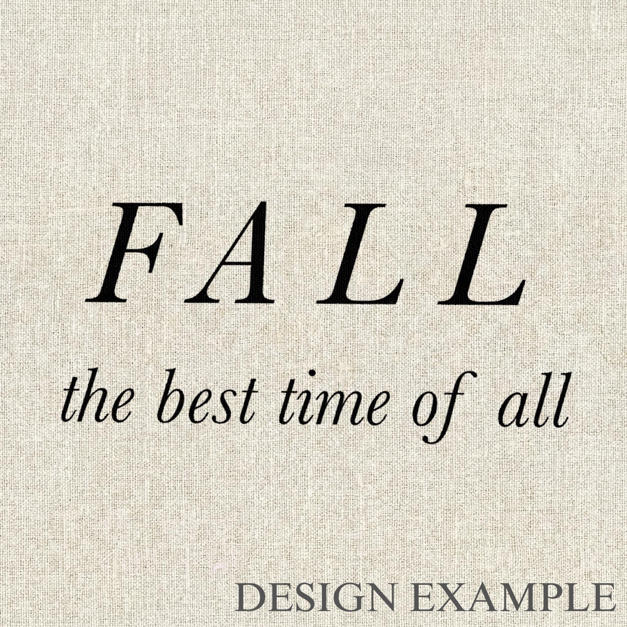 Napkins - Fall the Best Time of Year