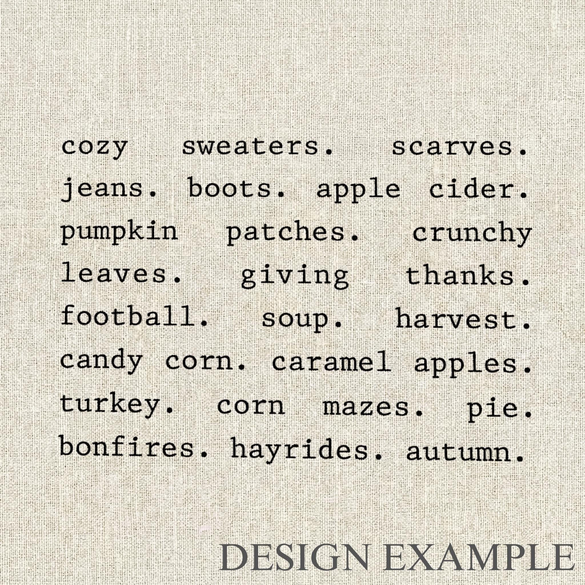 Napkins - Fall Things