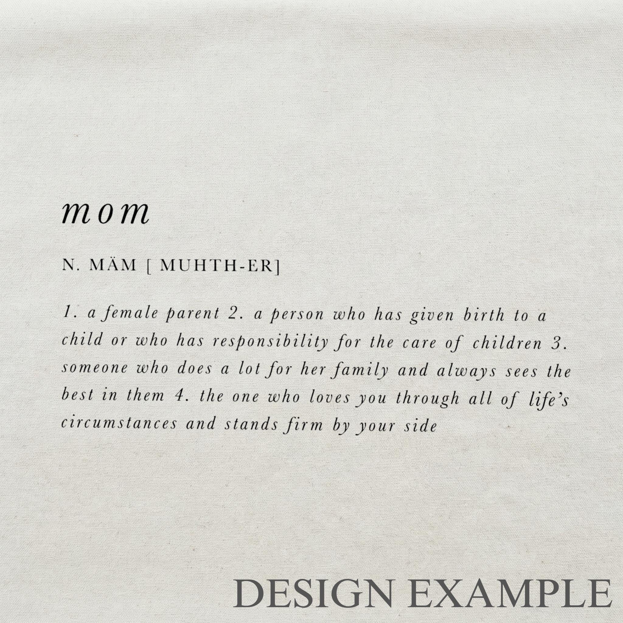 Tote Bags - Mom Definition