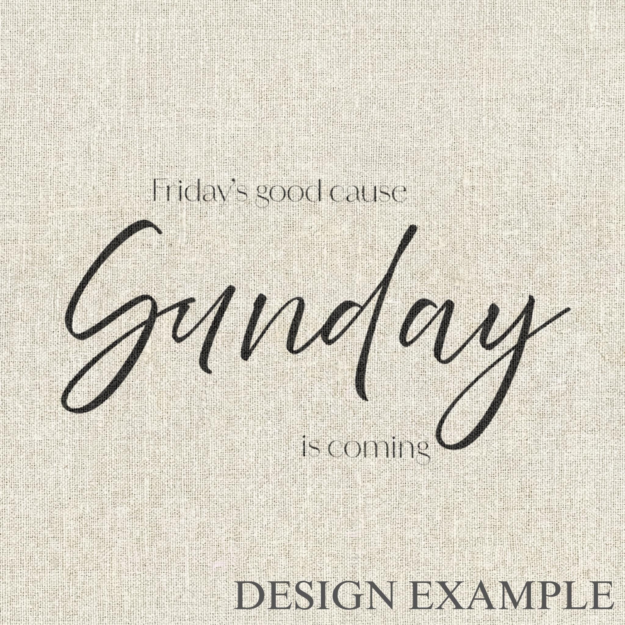 Napkins - Sunday Is Coming