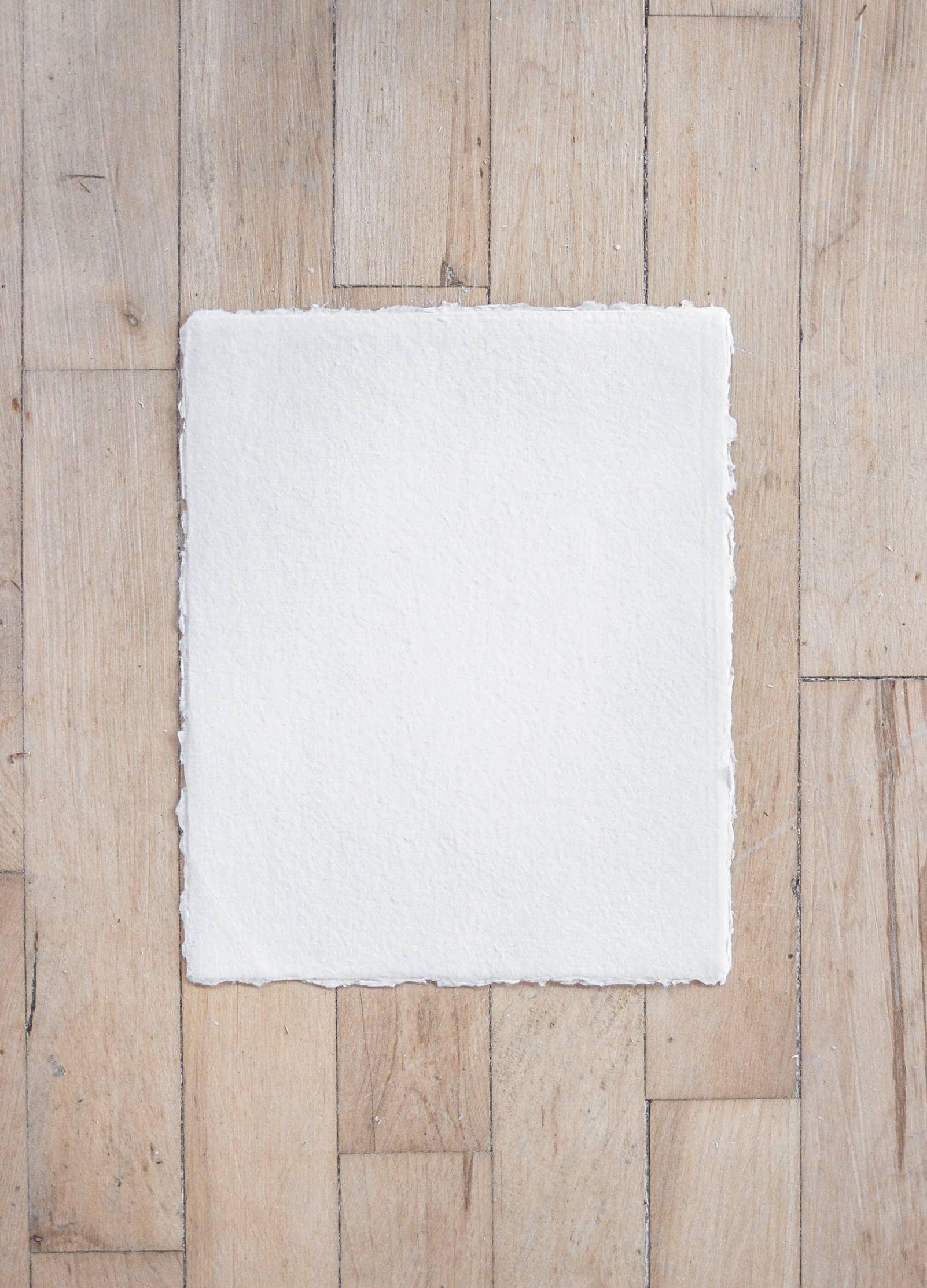 Glass Table Frames & Cards - Handcrafted Deckled Edge Paper