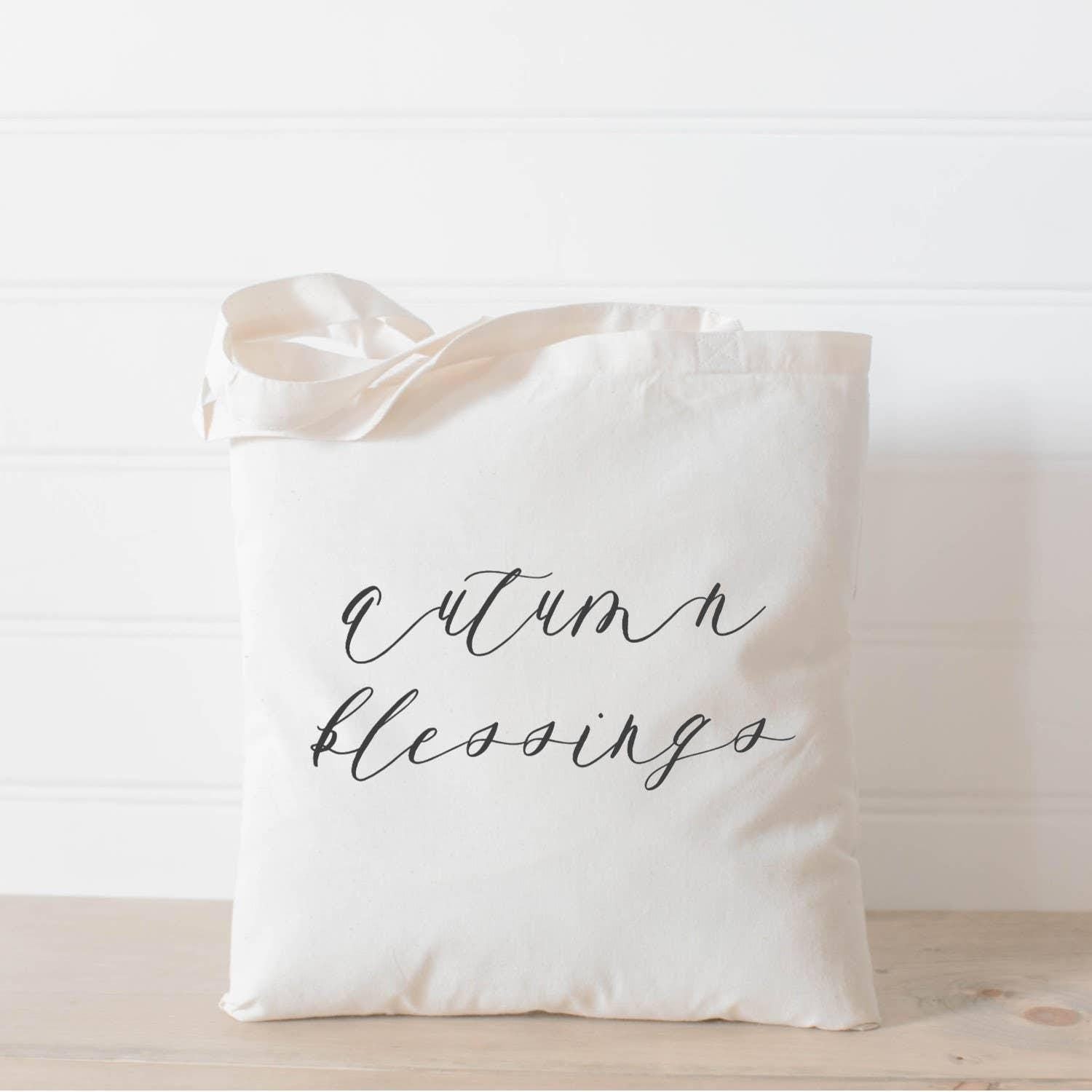 Tote Bags - Autumn Blessings