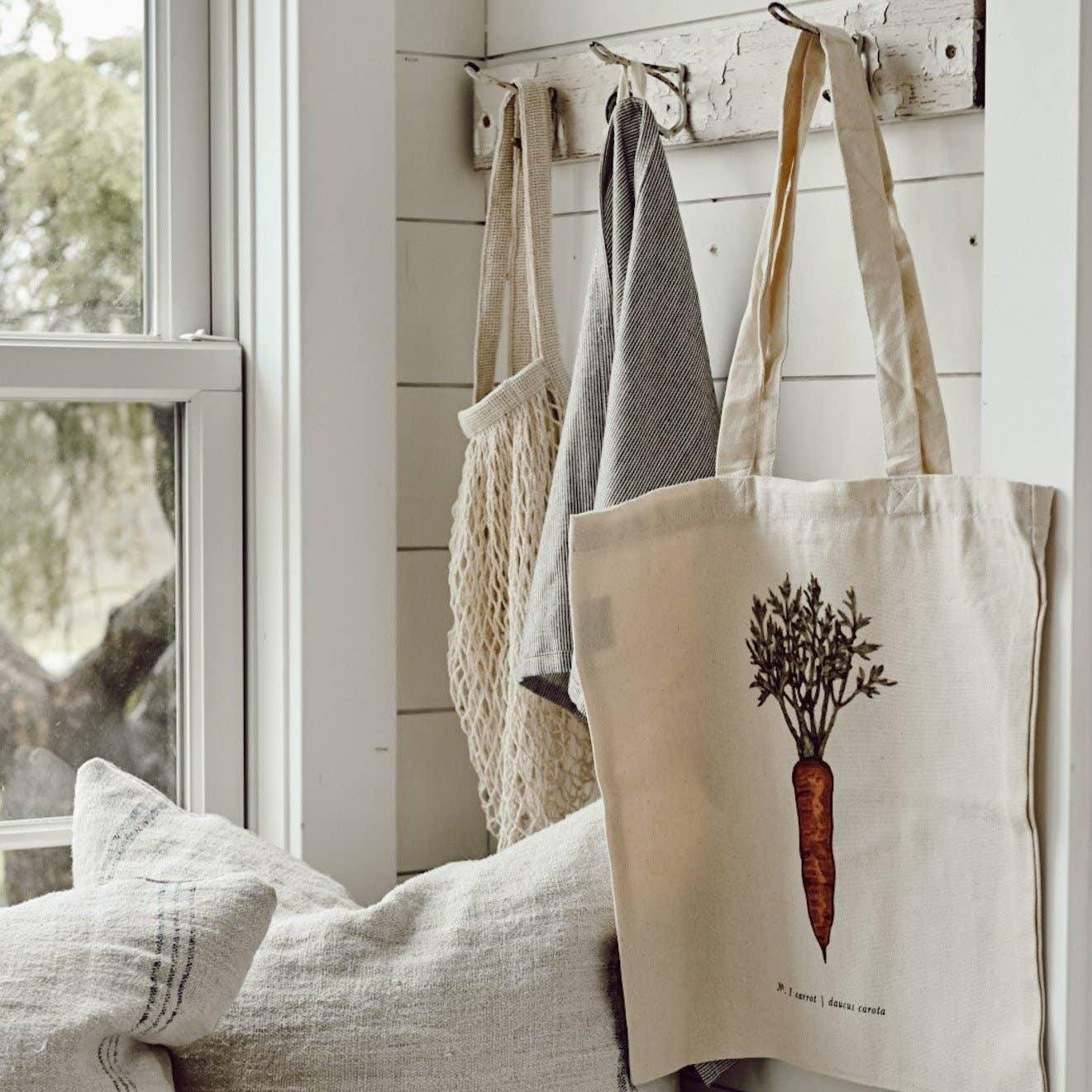 Tote Bags - FruitsVeggies Color