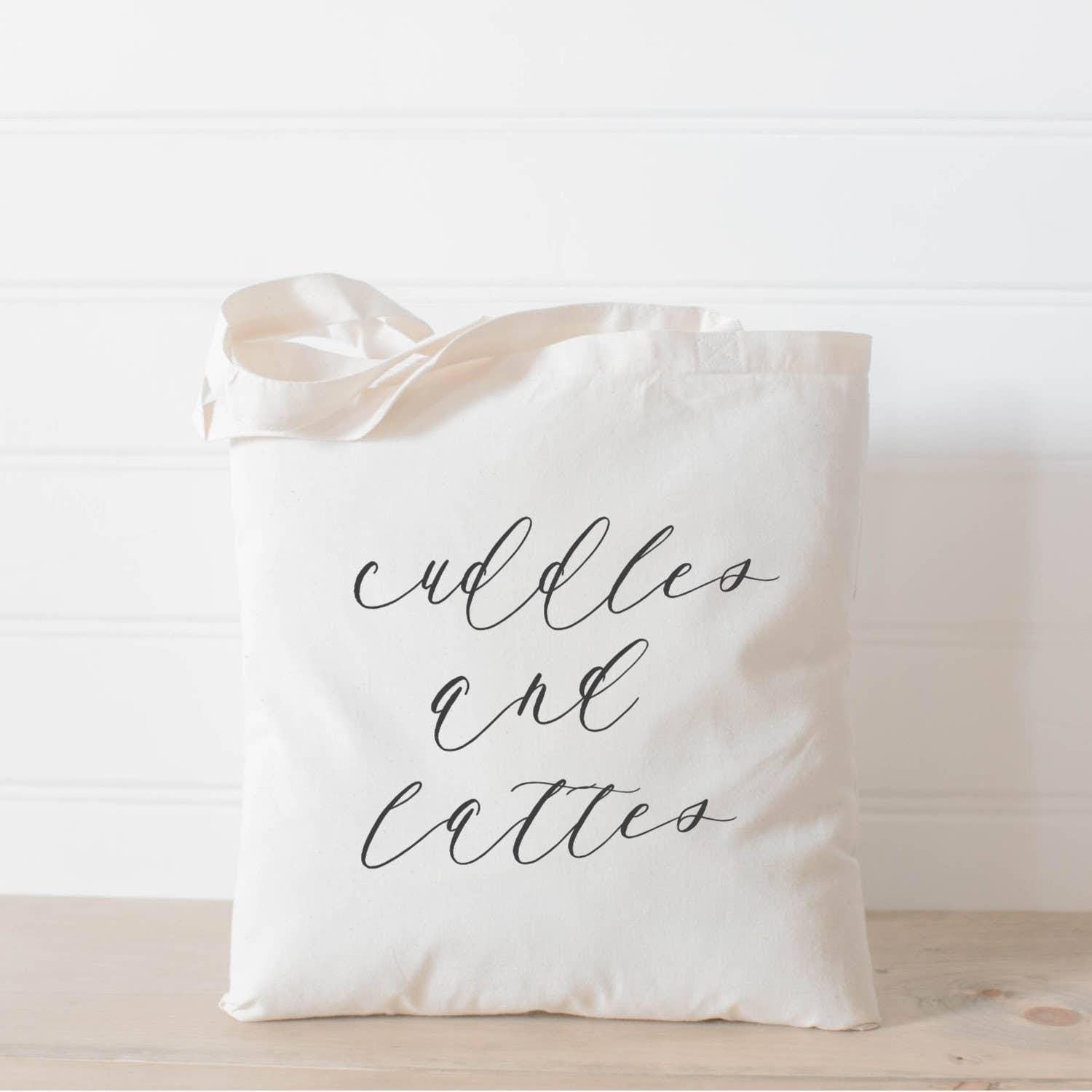 Tote Bags - Cuddles and Lattes