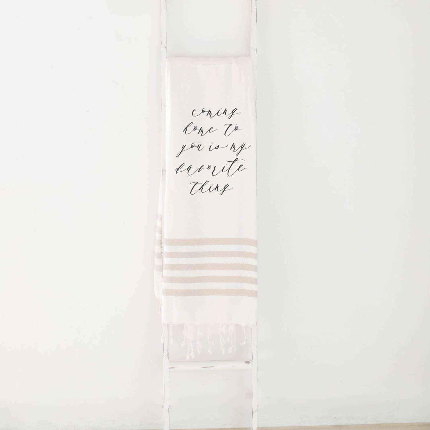 Throw Blankets - Coming Home to You