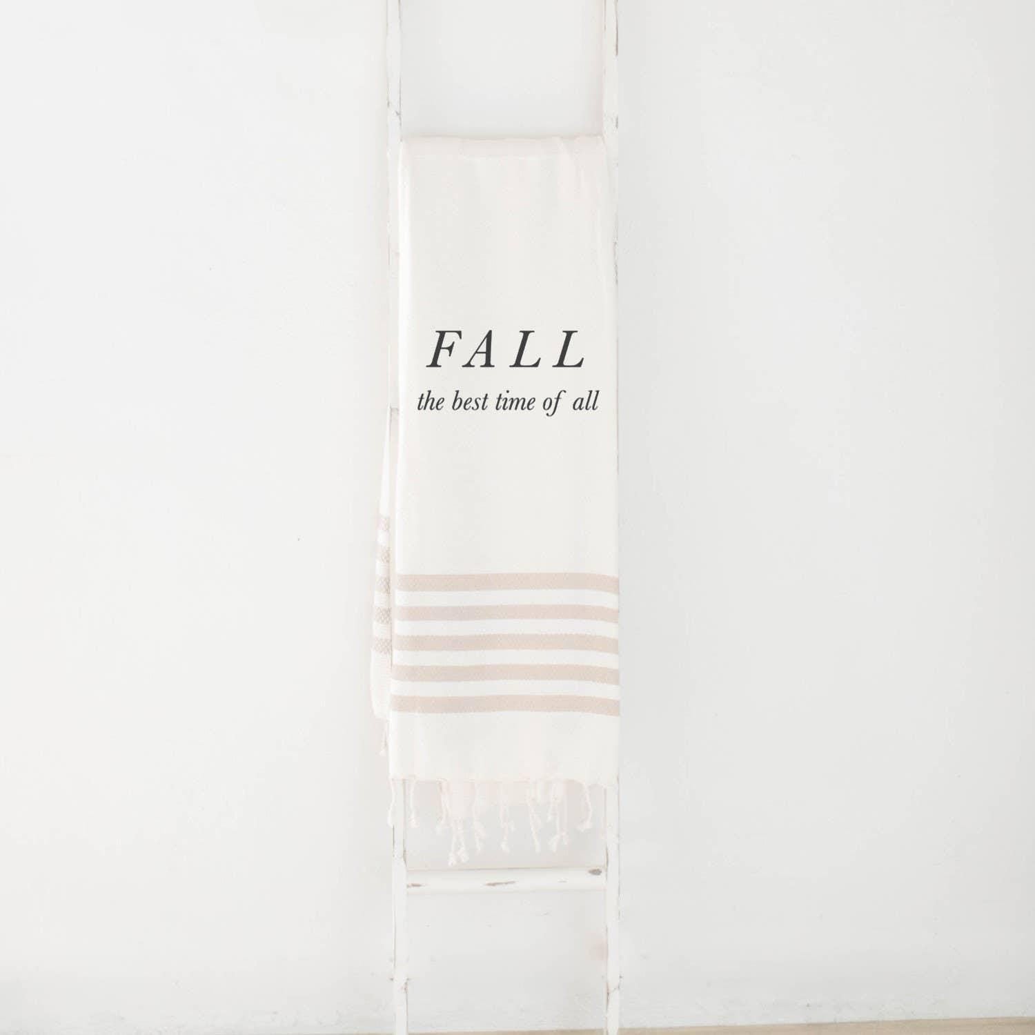 Throw Blankets - Fall The Best Time