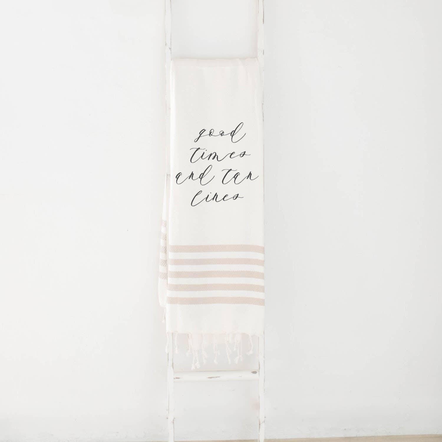 Throw Blankets - Good Times and Lines