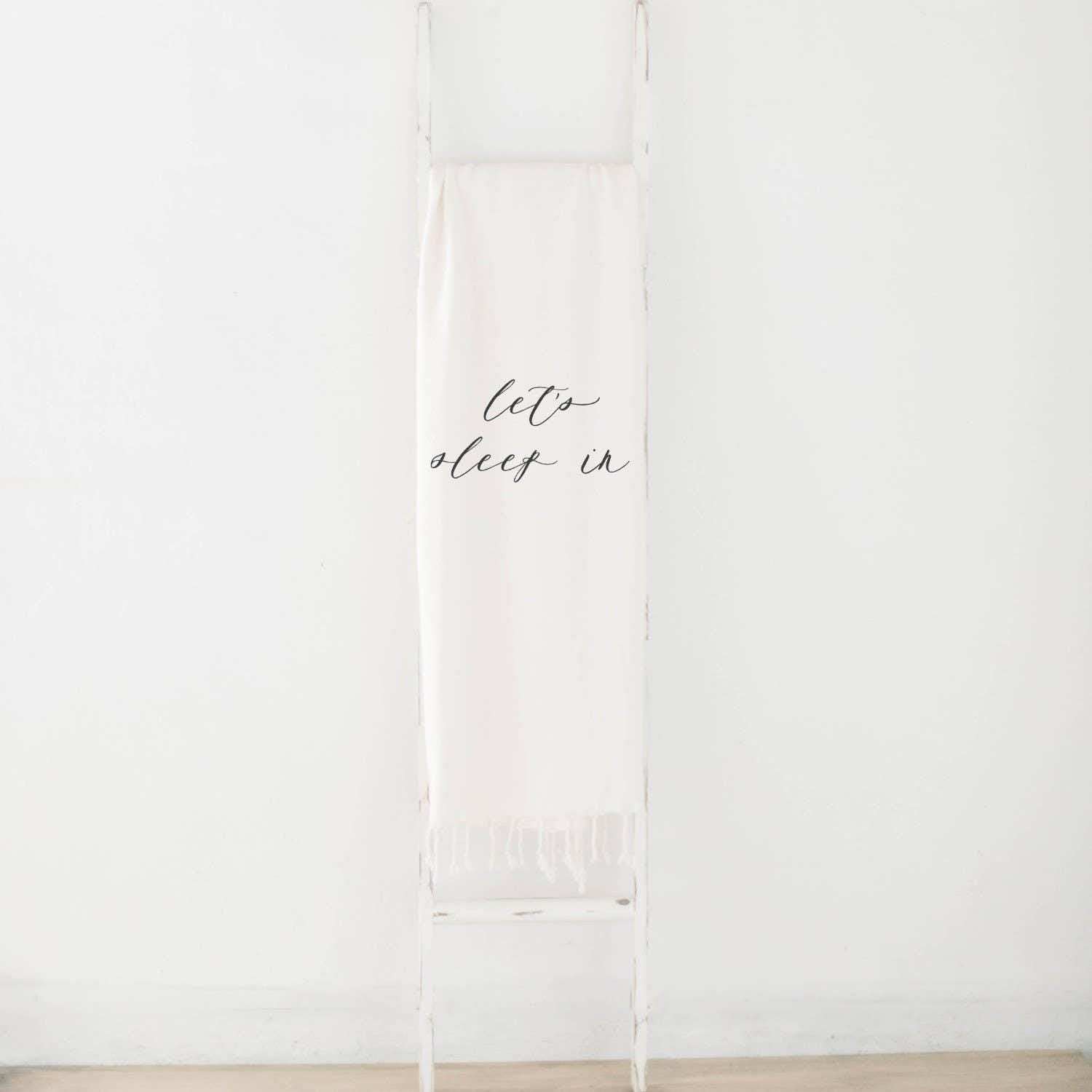 Throw Blankets - Let's Sleep In