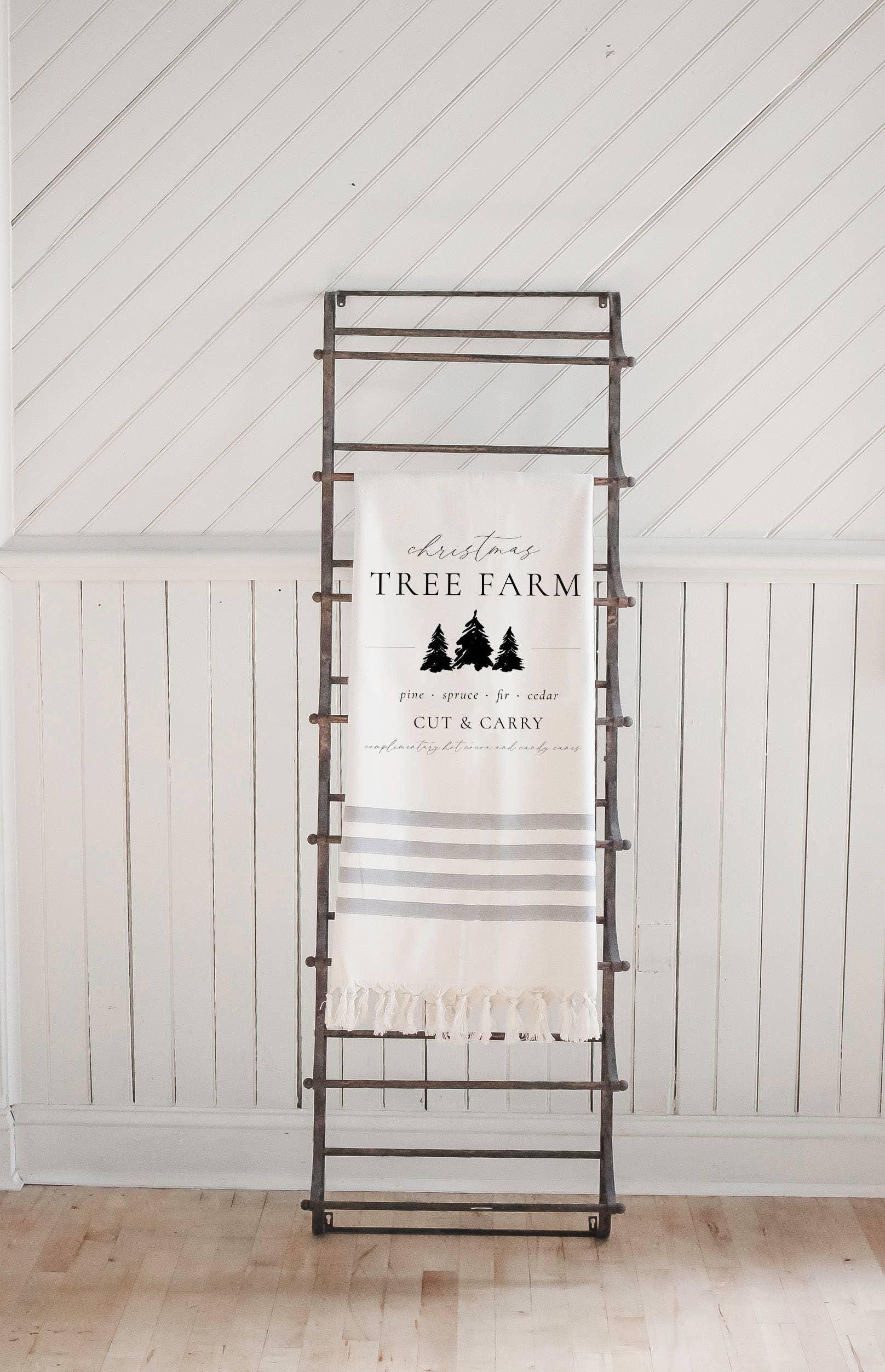 Throw Blankets - Tree Farm