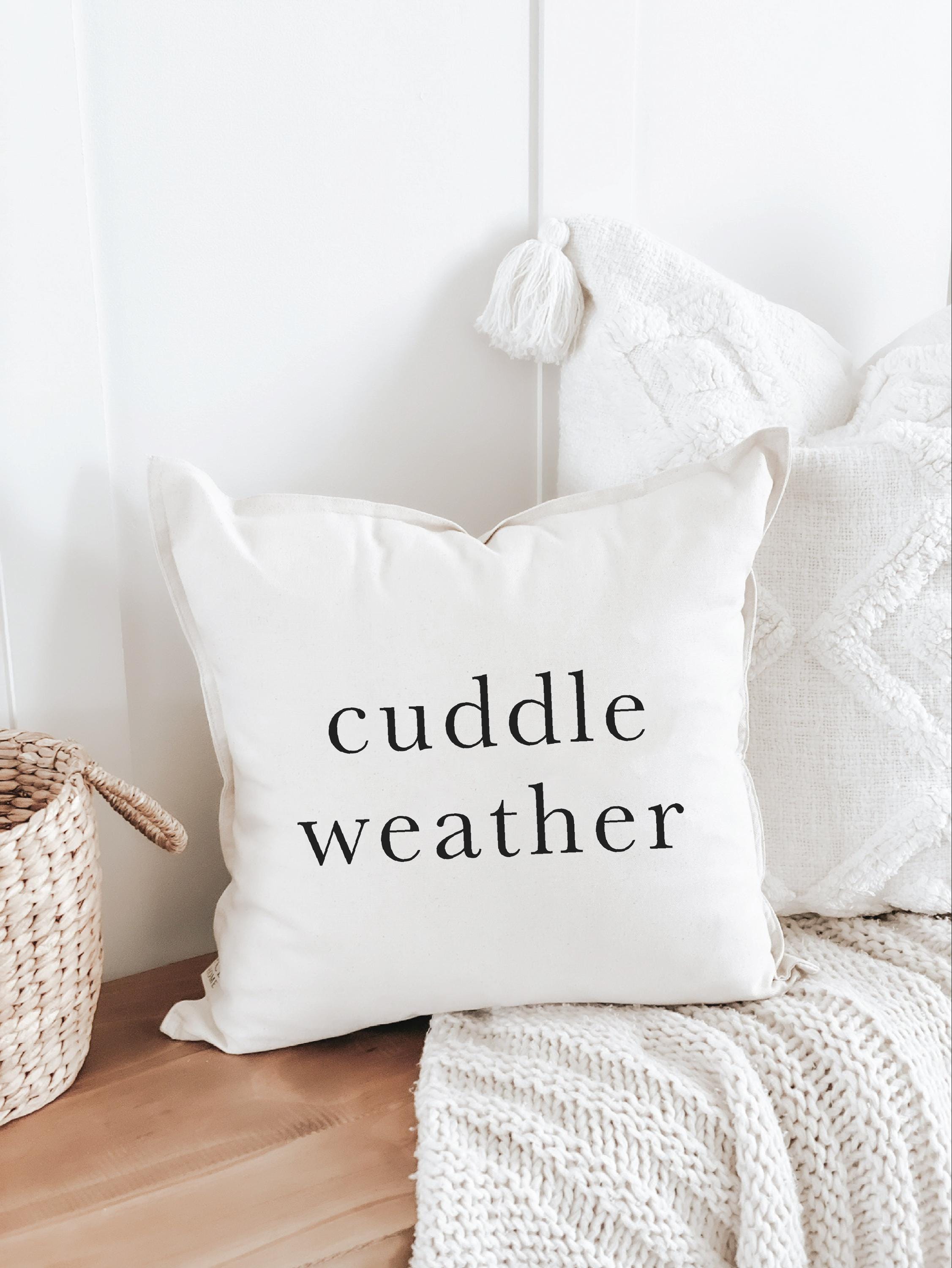 Throw Pillows - Cuddle Weather Type Autumn