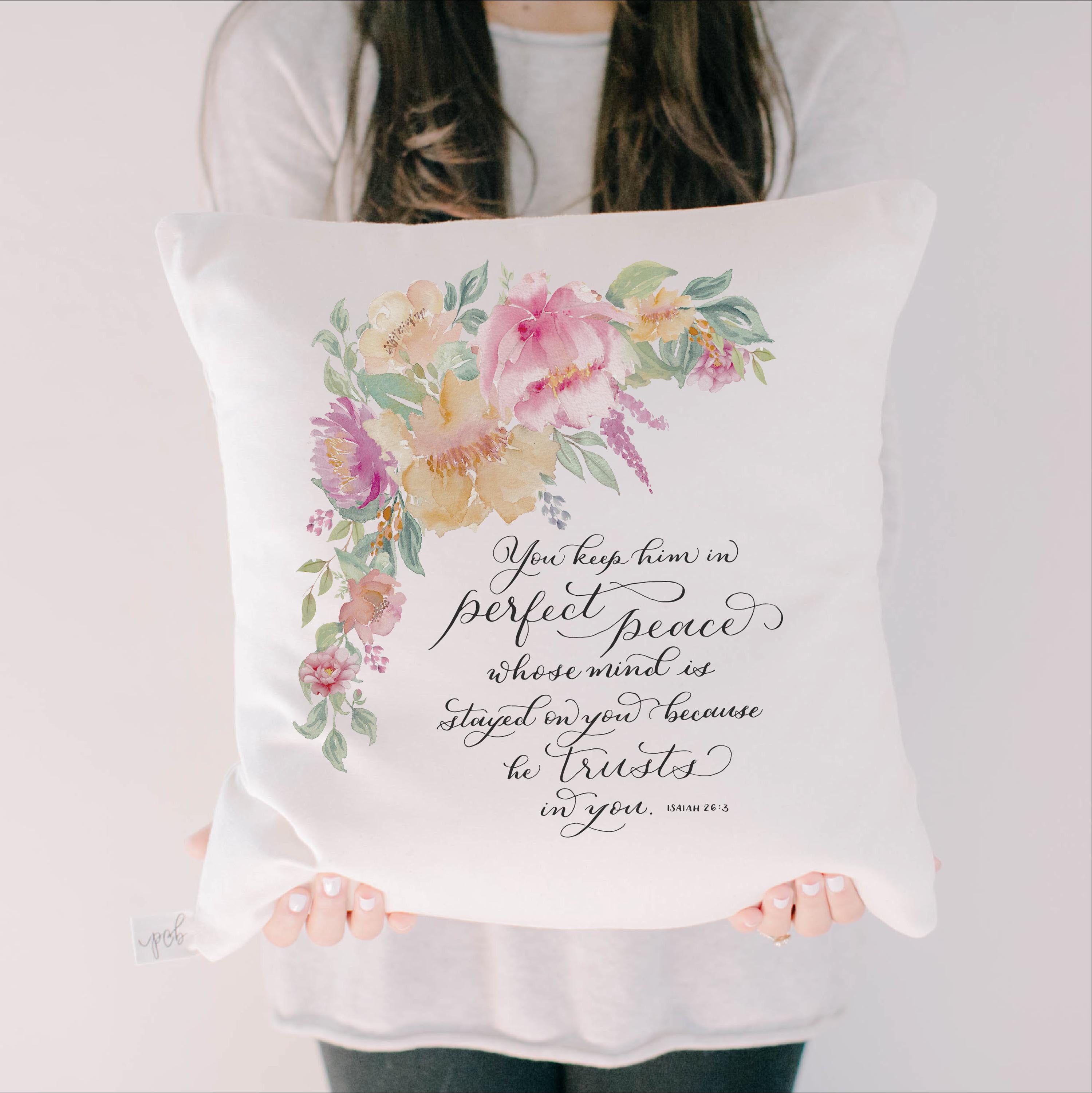 Throw Pillows - Isaiah 26
