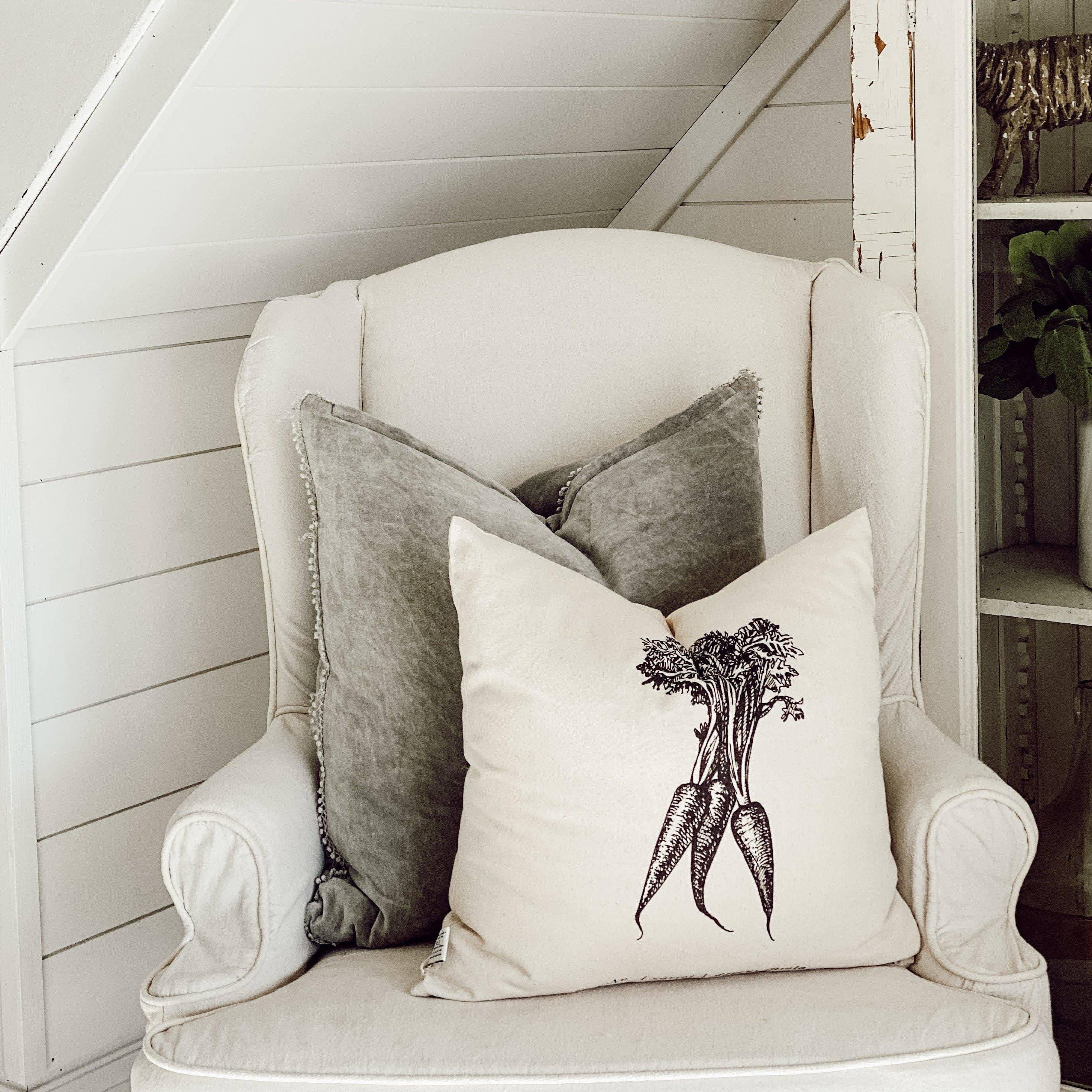 Throw Pillows - Carrots