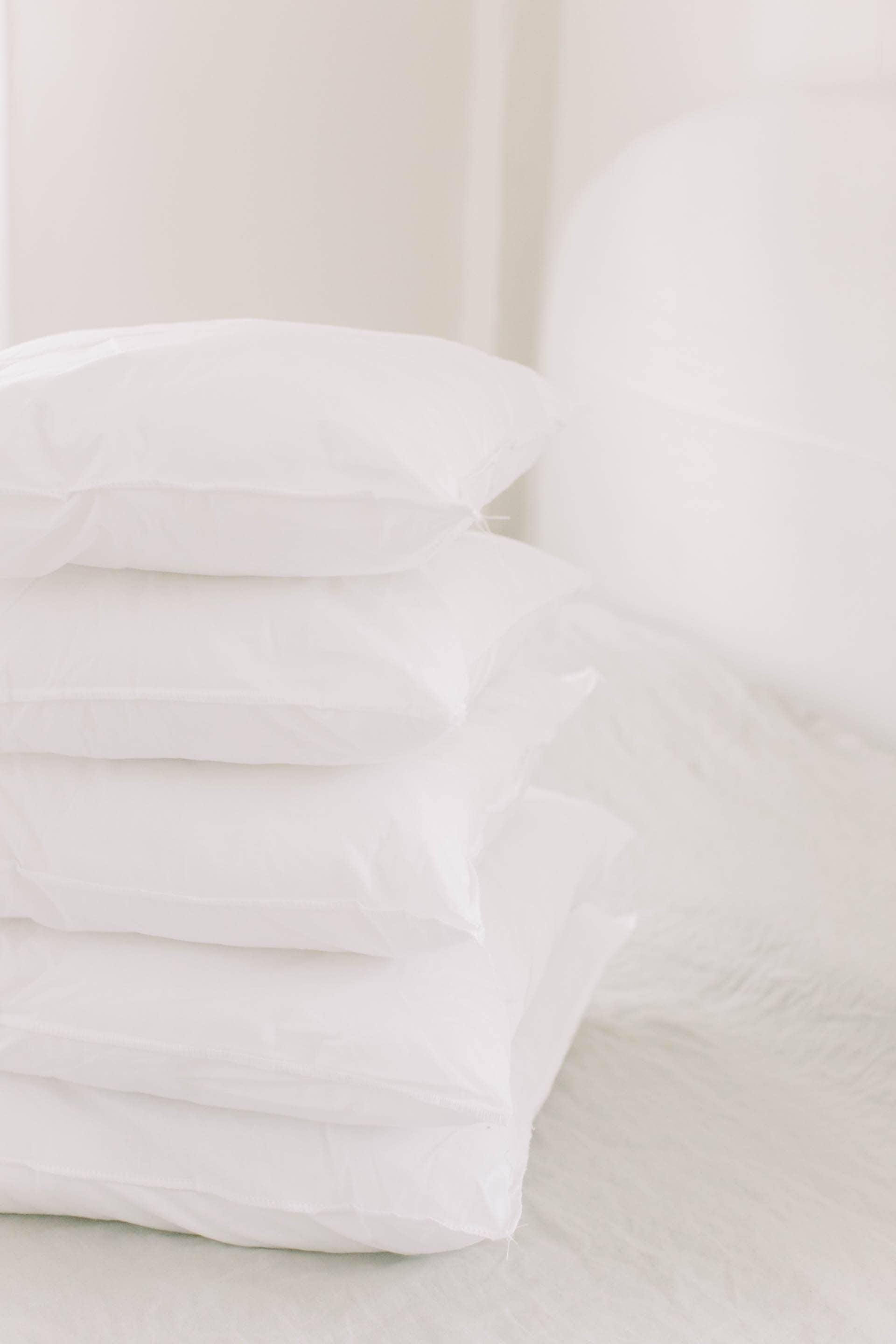 Pillow Inserts – Faux-Down & Poly-Fill