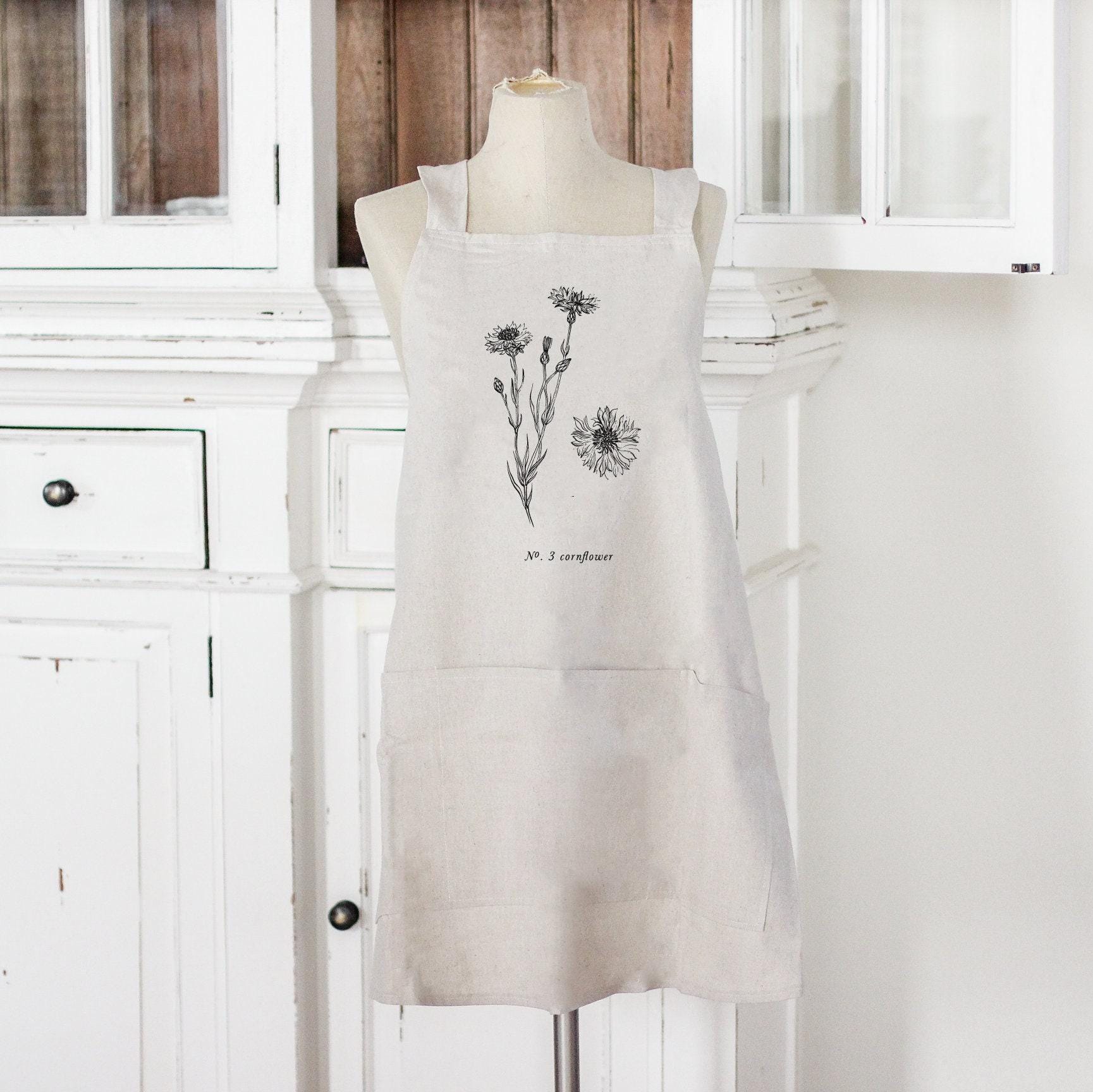 Aprons - Botanical Flowers