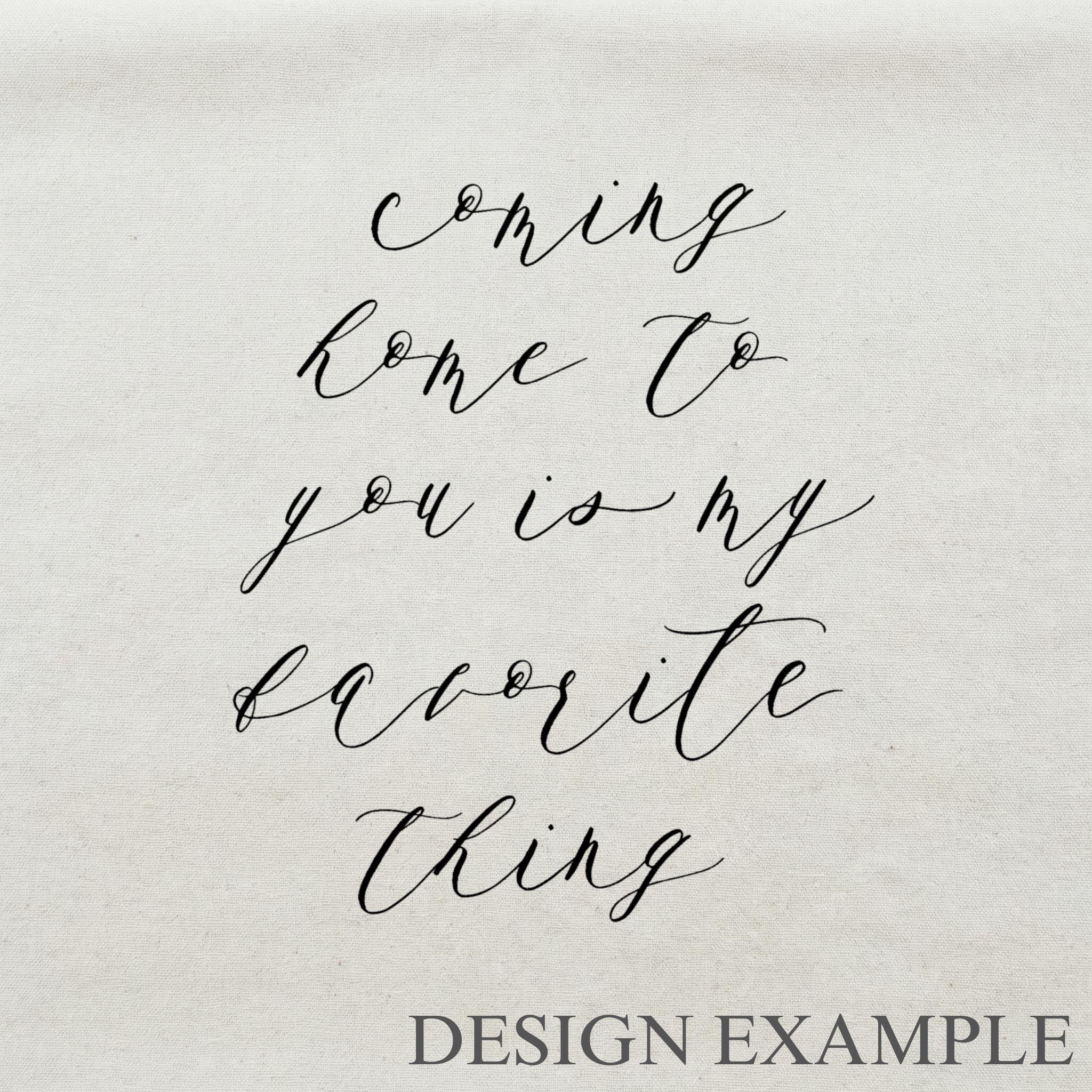 Embroidery Hoops - Coming Home to You