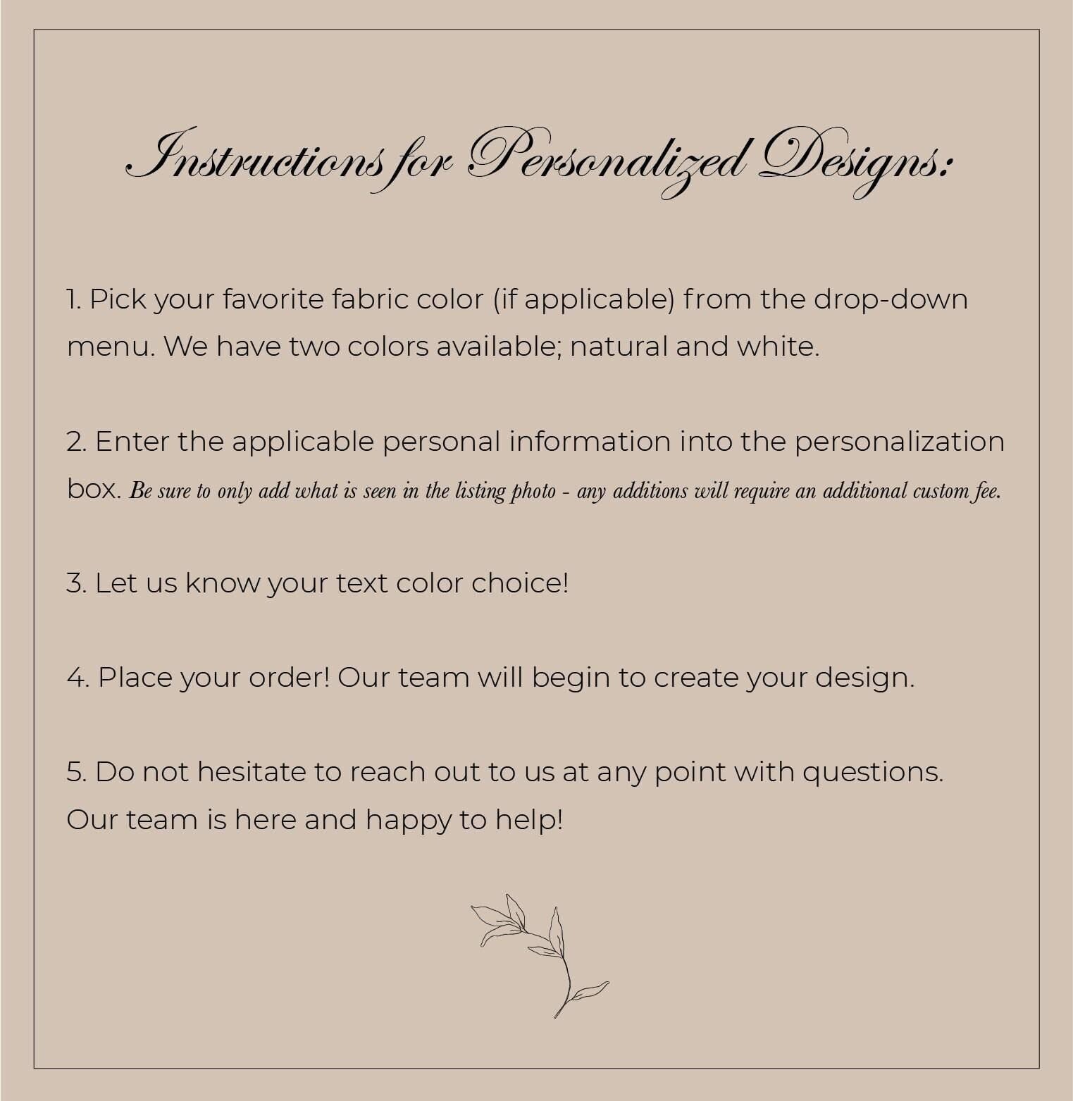 Personalized Tea Towel - Personalized Last Name Initial