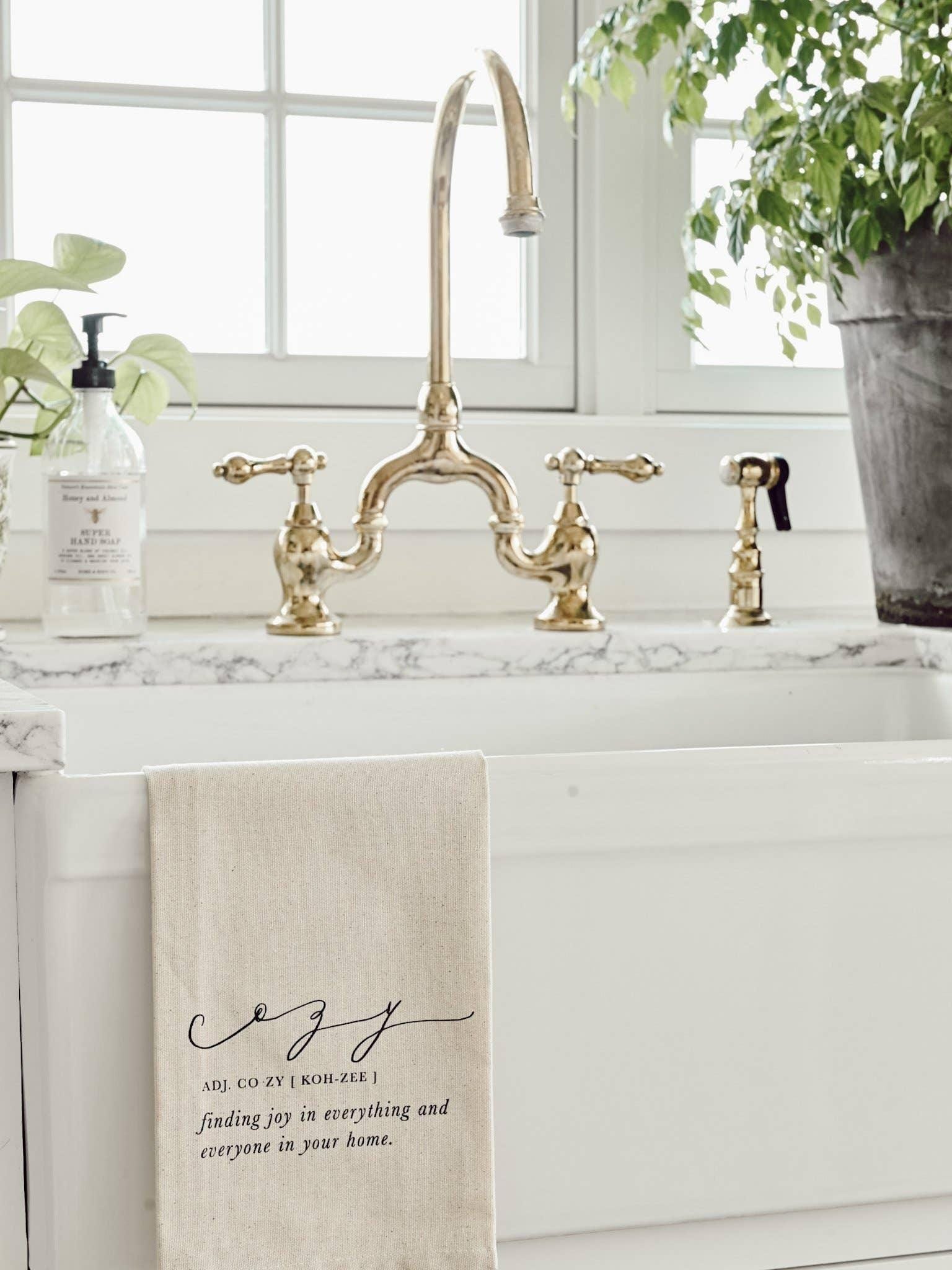 Tea Towel - Cozy Definition