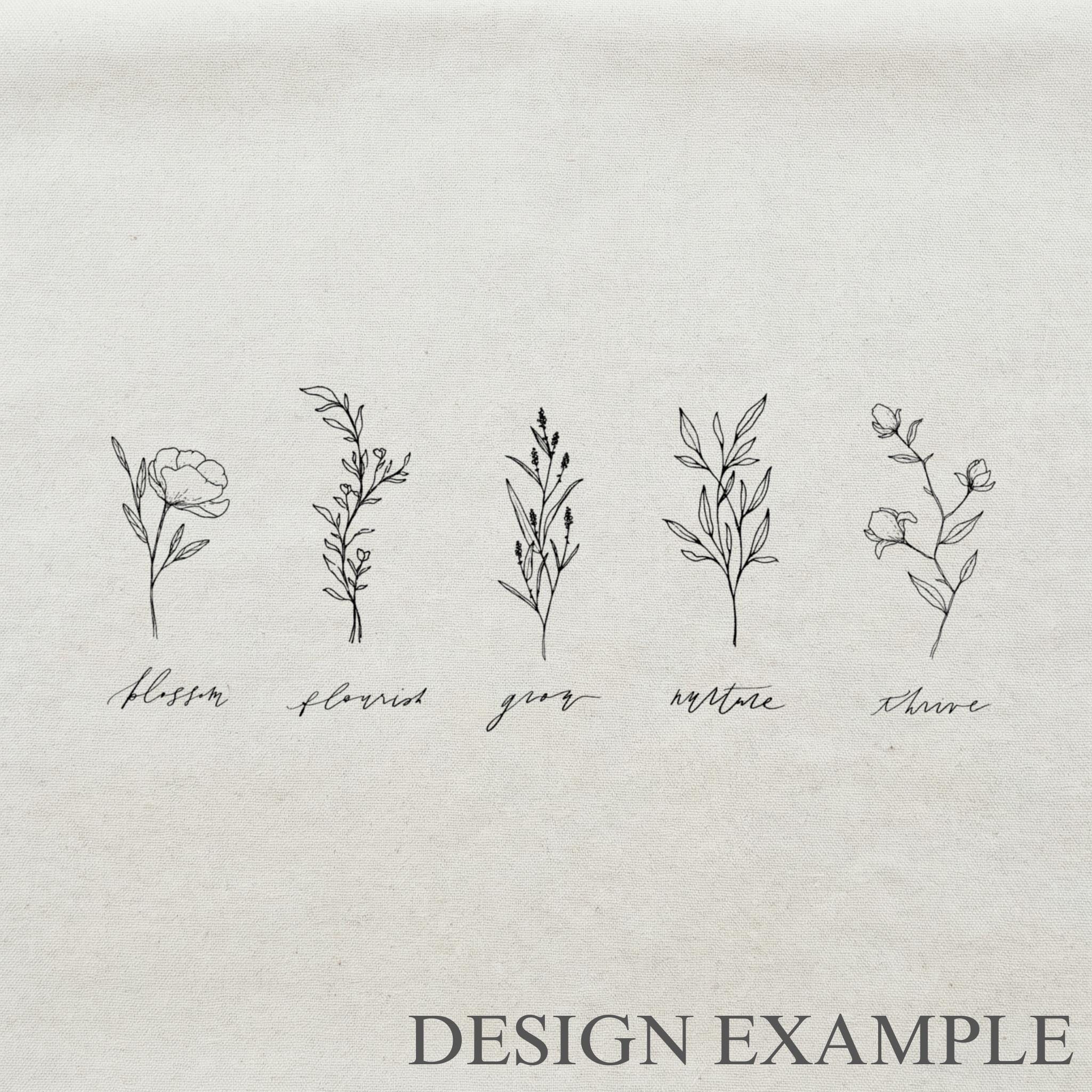 Lumbar Pillows - Wildflowers