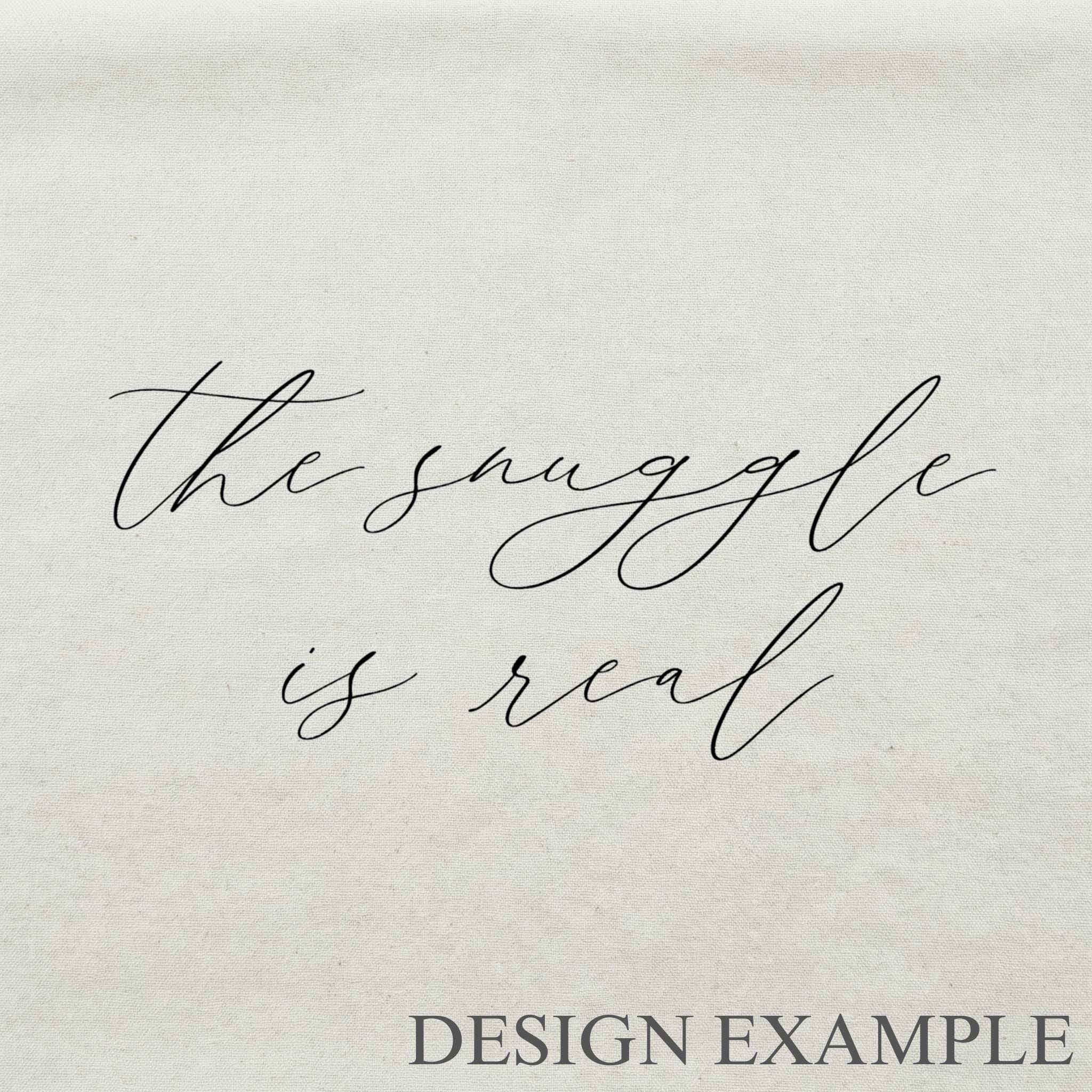 Lumbar Pillows - The Snuggle is Real