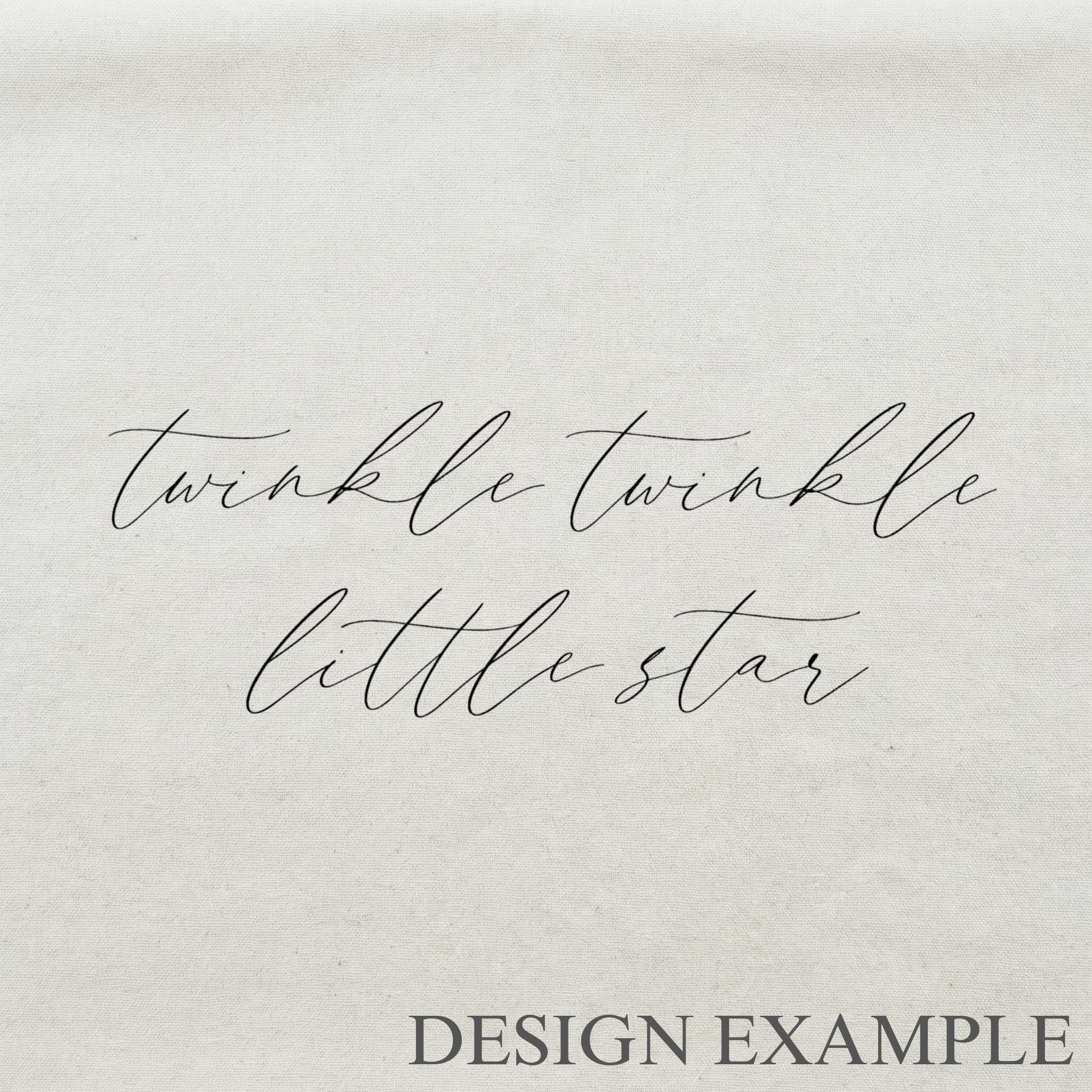 Lumbar Pillows - Twinkle Twinkle Little Star