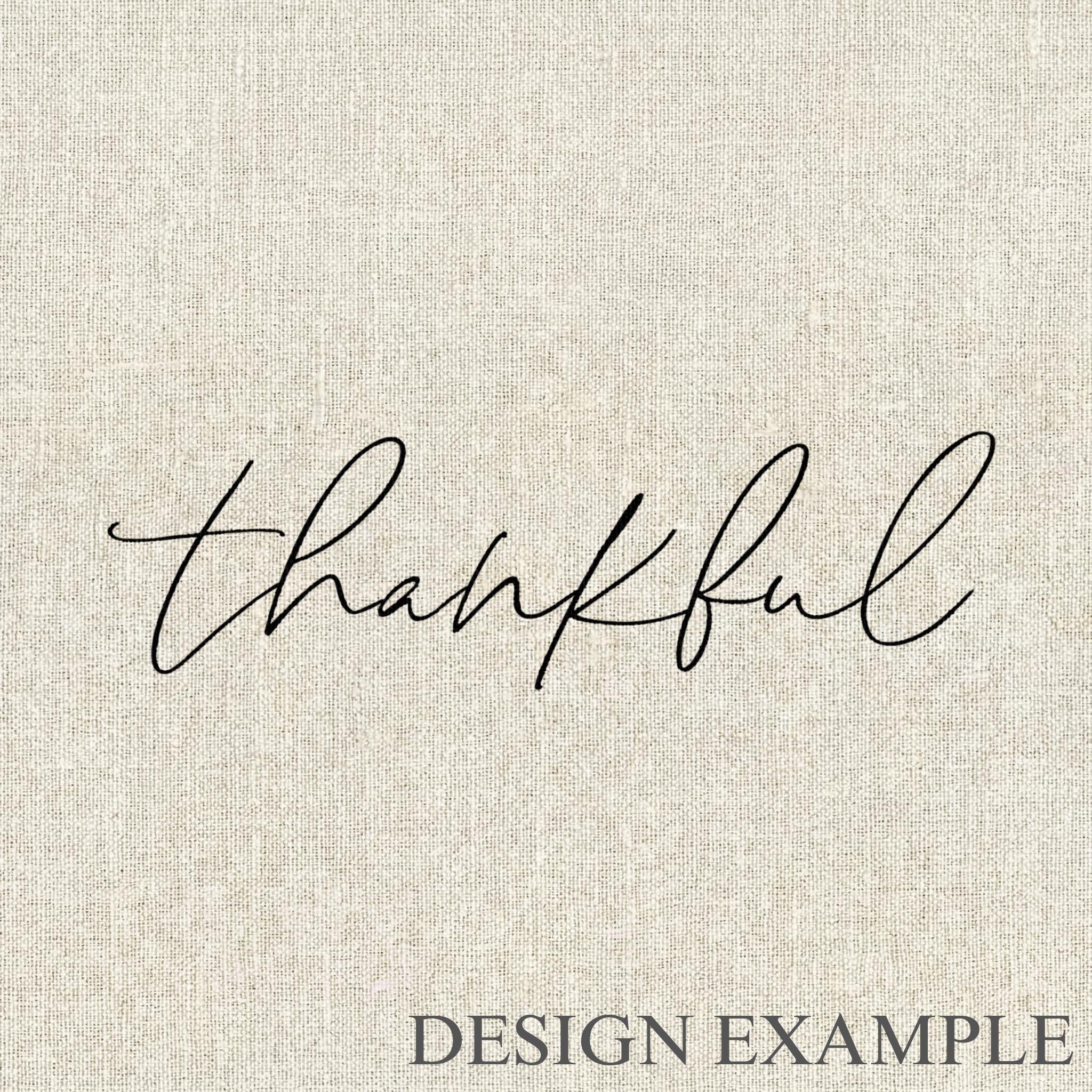 Napkins - Thankful