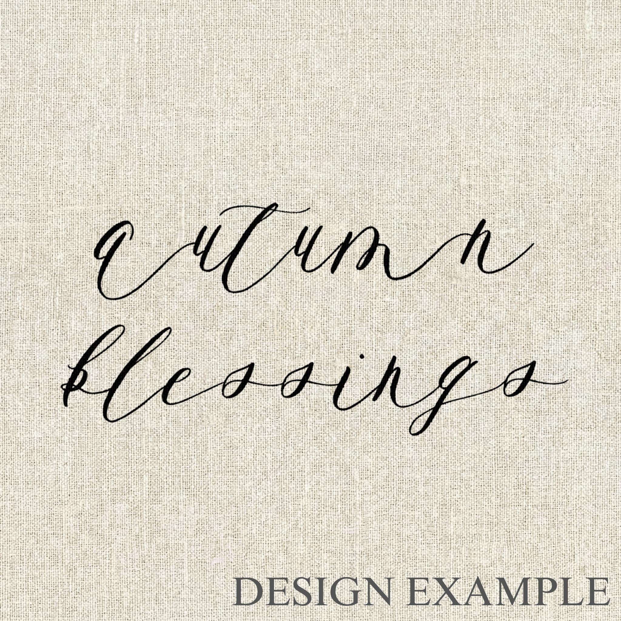 Napkins - Autumn Blessings