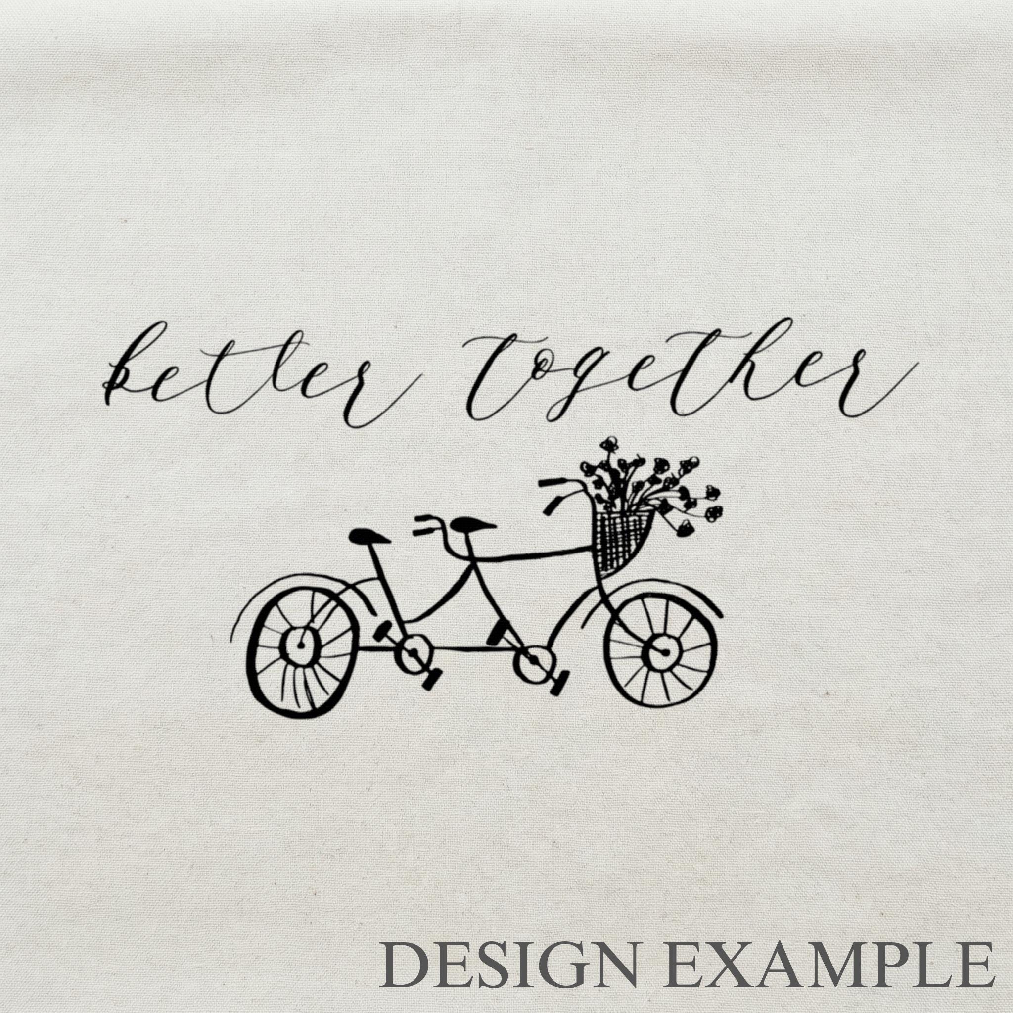 Tote Bags - Better Together Bicycle